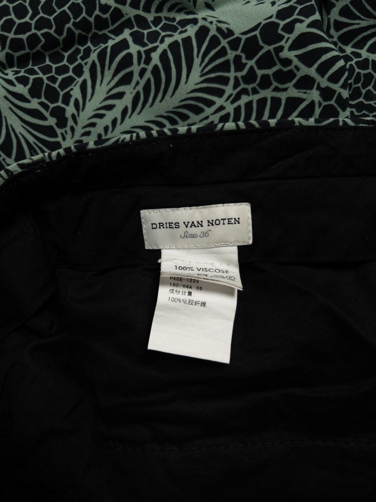 Dries Van Noten Dries van Noten Runway ss2016 Size 26" / US 2 / IT 38 - 6 Thumbnail
