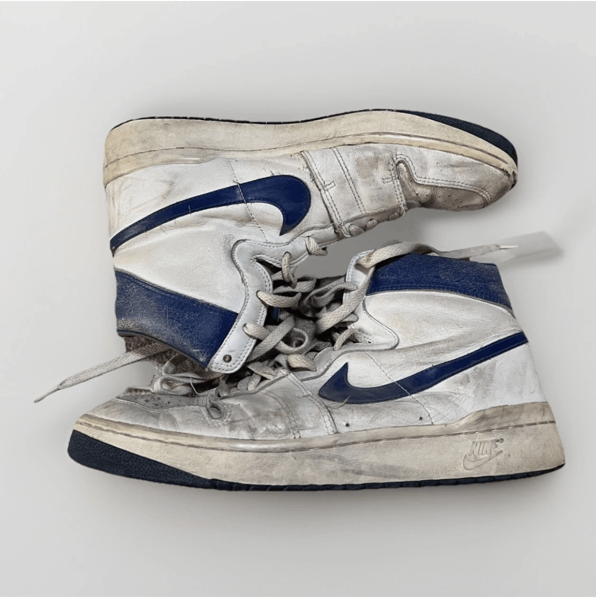 Nike Nike Air Ship Original White x Blue 1984 Sneakers Size US 13 / EU 46 - 2 Thumbnail