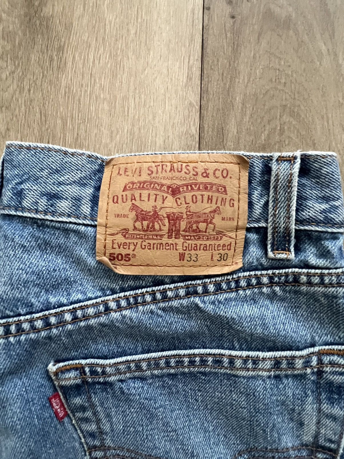 Levi's Vintage Levis denim 501 Size US 33 - 3 Thumbnail