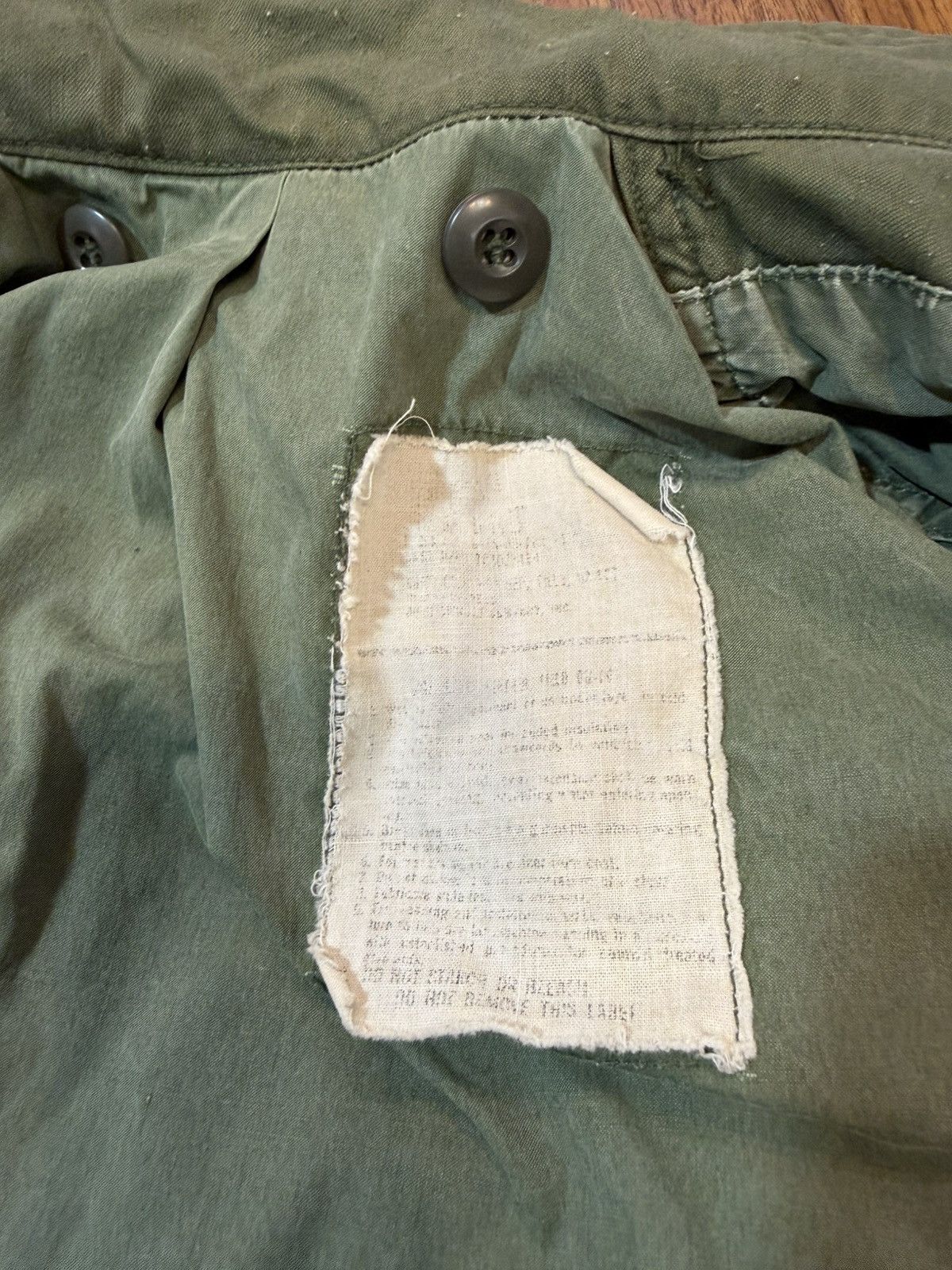 Other Vintage 1965 M-65 Military Field Jacket Army Green Lined Size US M / EU 48-50 / 2 - 3 Thumbnail