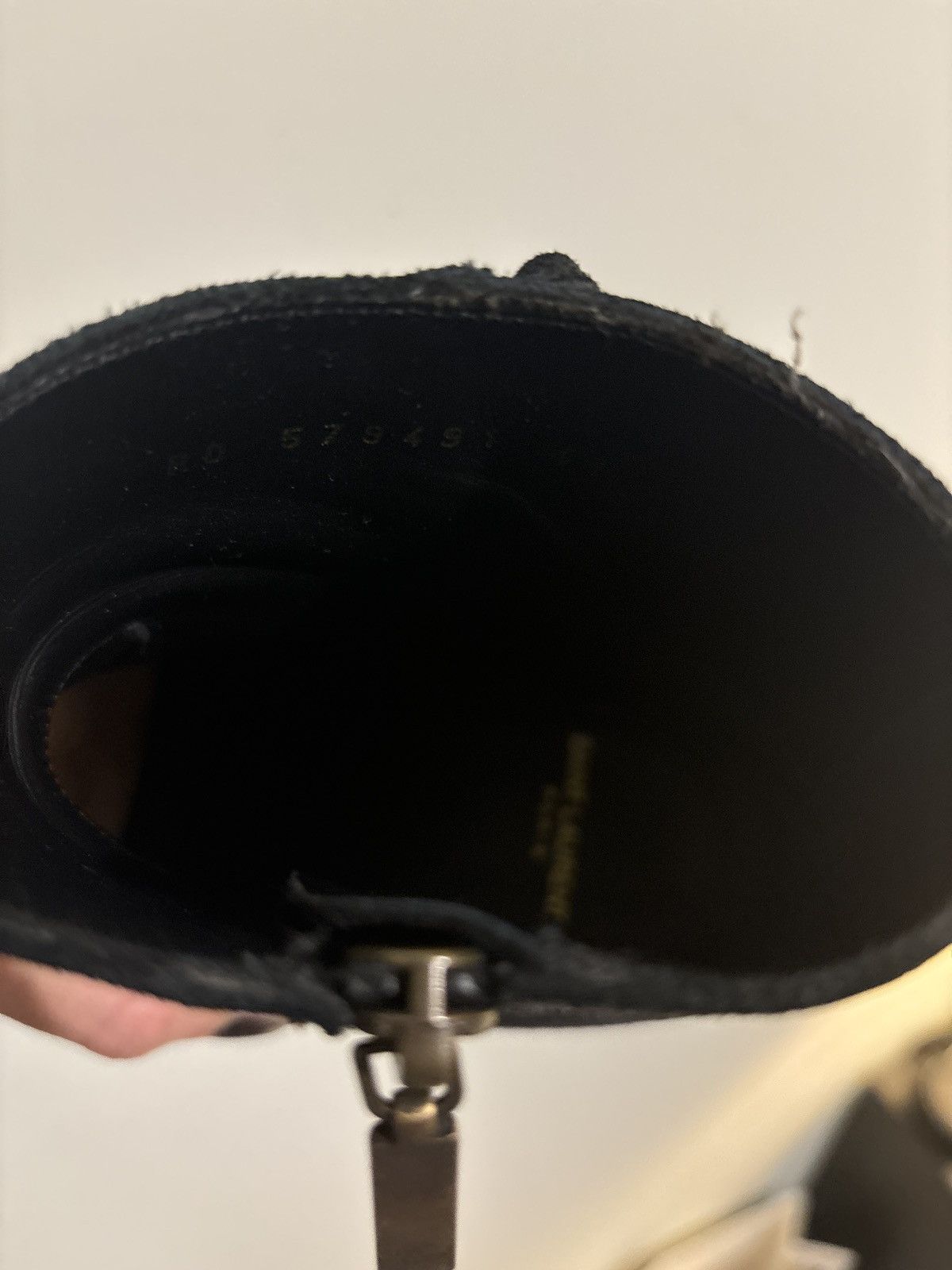 Saint Laurent Paris Saint Laurent Black Fringed Lukas Boots Size US 8 / EU 41 - 15 Thumbnail