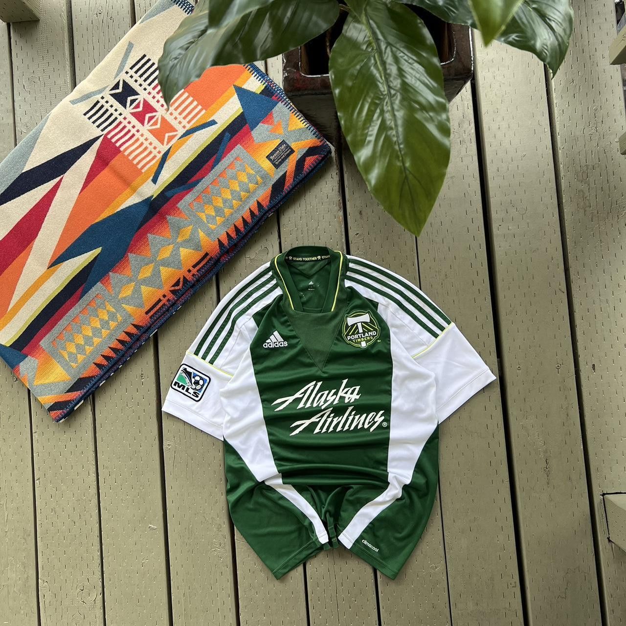 Adidas Portland Timbers Jersey Men's Medium Adidas Climacool Size US M / EU 48-50 / 2 - 4 Thumbnail