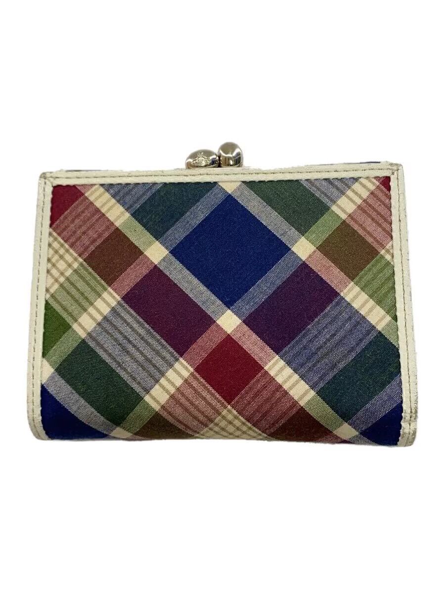 Vivienne Westwood Plaid Orb Wallet Size ONE SIZE - 2 Thumbnail