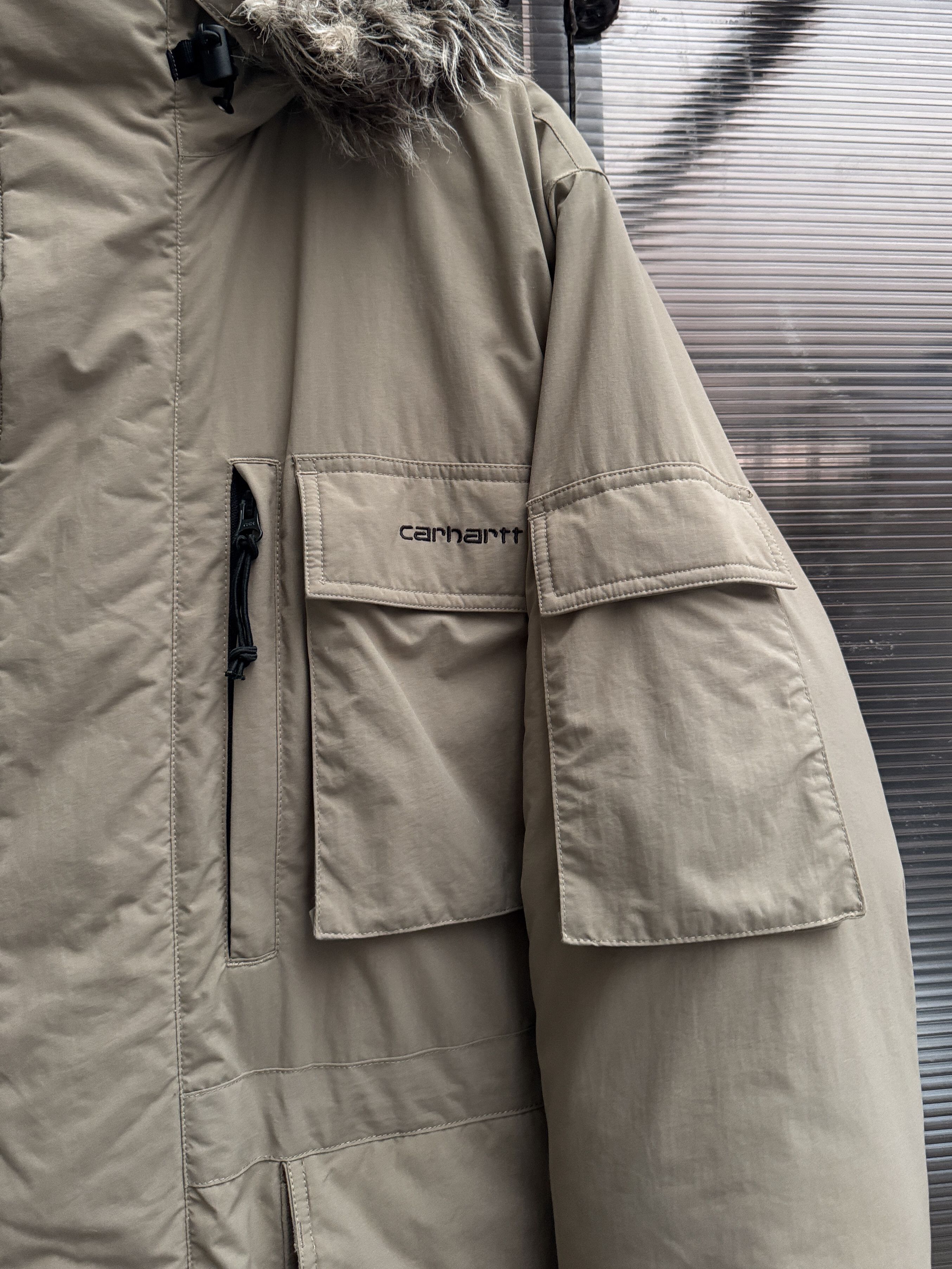 Carhartt Carhartt Puffer Beige Parka Jacket Size US M / EU 48-50 / 2 - 6 Thumbnail