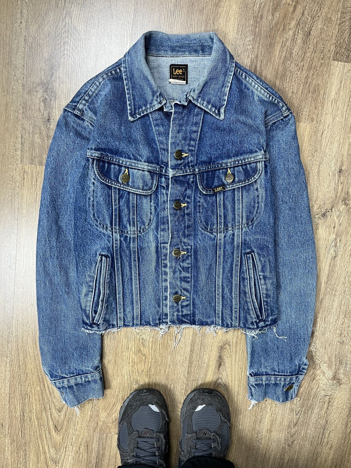 Lee ➕ sick wash custom cut cropped lee 80s usa made trucker jct Size US M / EU 48-50 / 2 - 1 Thumbnail