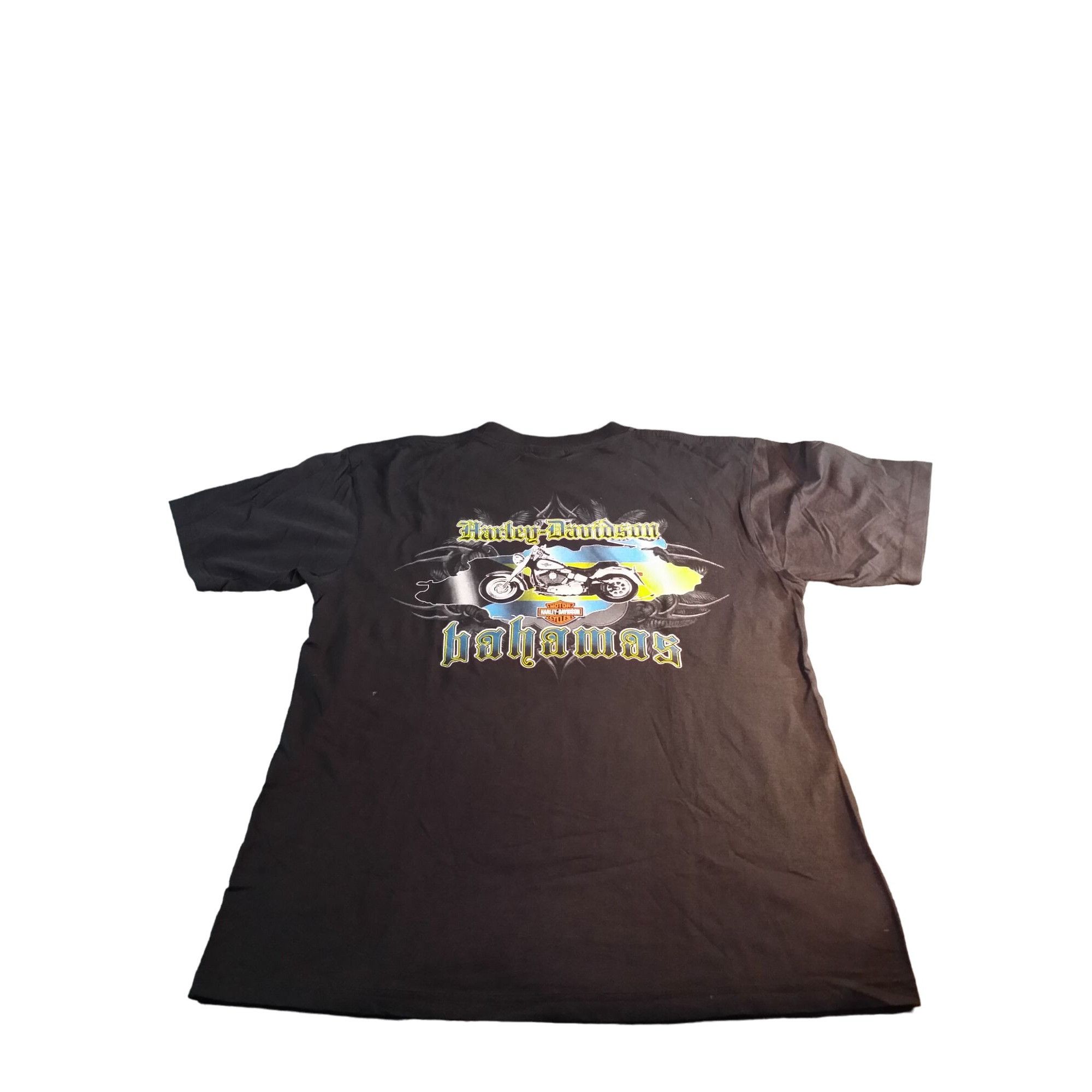 Harley Davidson Harley Davidson Tshirt Men Sz L Bahamas Black Double Sided B Size US L / EU 52-54 / 3 - 6 Thumbnail