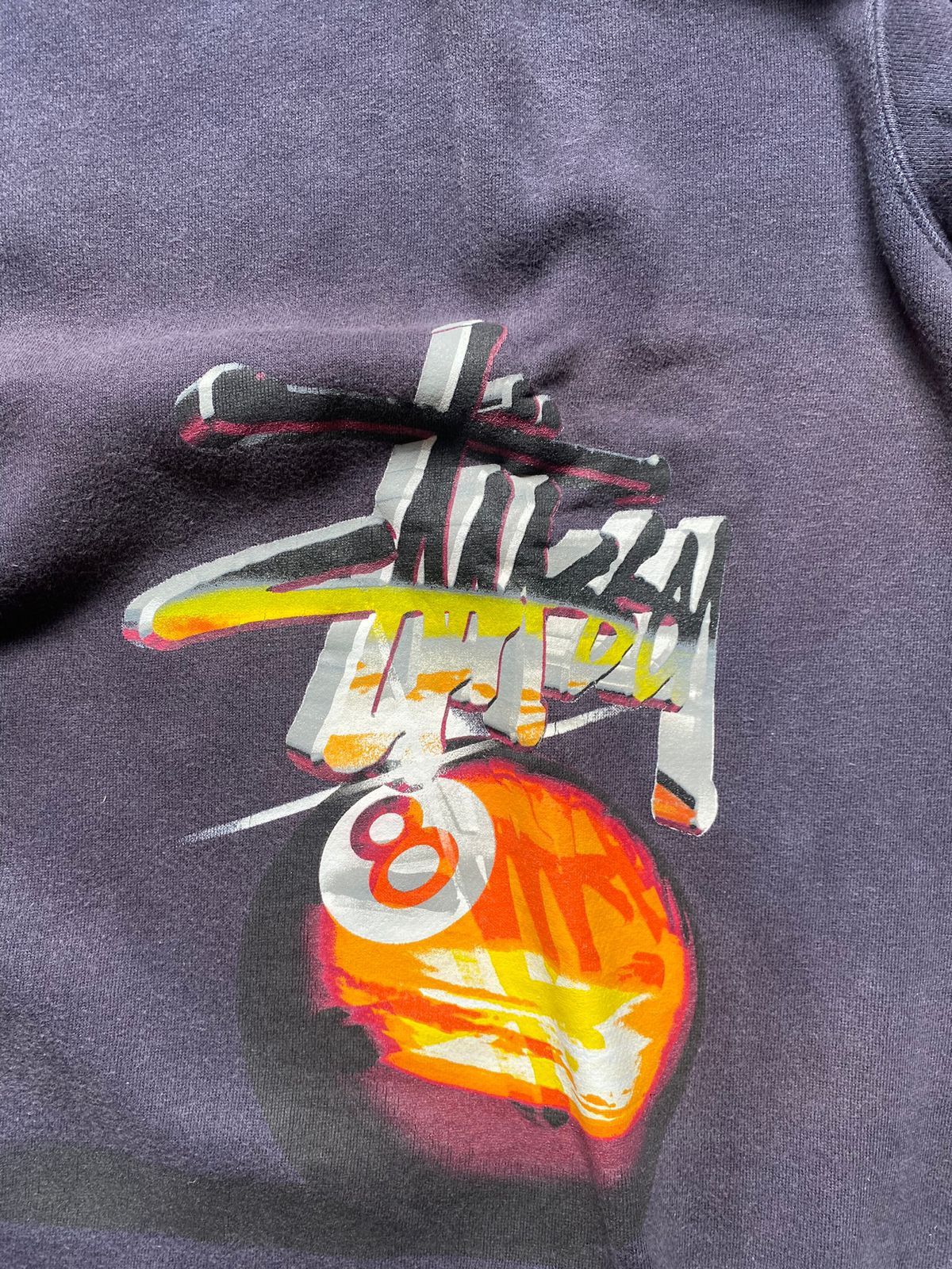Stussy × Vintage Stussy Vintage Eight Ball Crewneck Size US XL / EU 56 / 4 - 3 Thumbnail