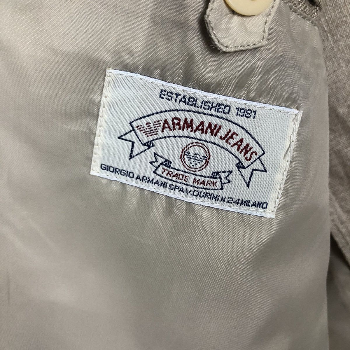 Giorgio Armani 📌Vintage Chore Casual Coats Jacket Giorgio Armani Size US M / EU 48-50 / 2 - 18 Thumbnail