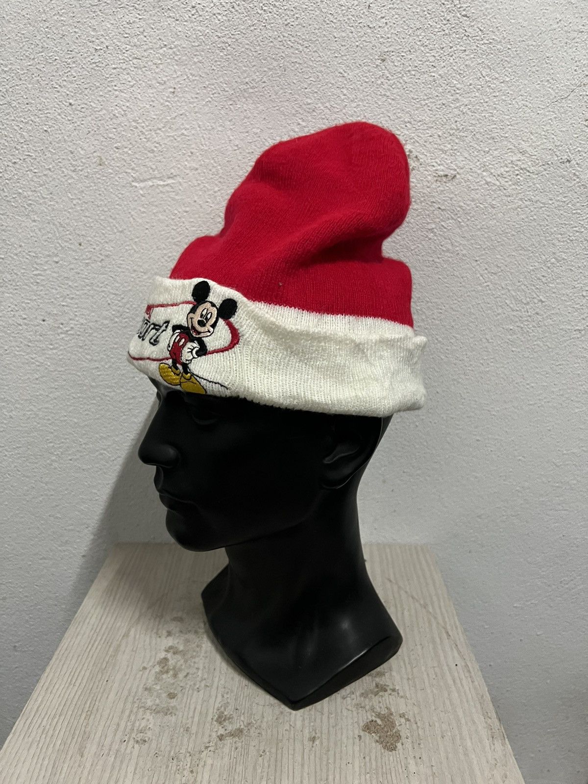 Mickey Mouse Vintage Mickey Mouse Disney Cartoon Beanie Hat Size ONE SIZE - 3 Thumbnail