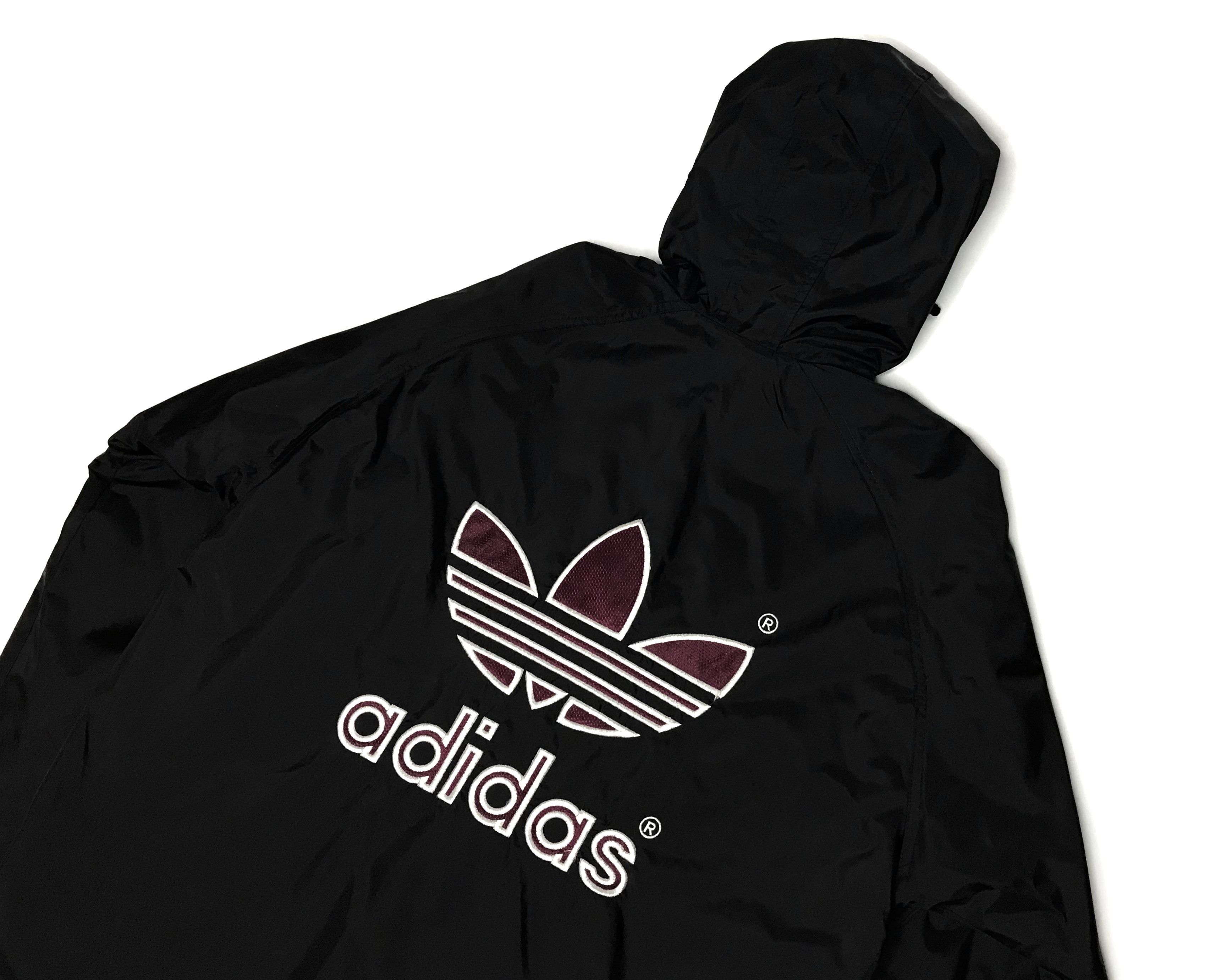 Adidas Adidas Vintage 90s Zip Jacket Big Logo Trefoil Size US S / EU 44-46 / 1 - 5 Thumbnail