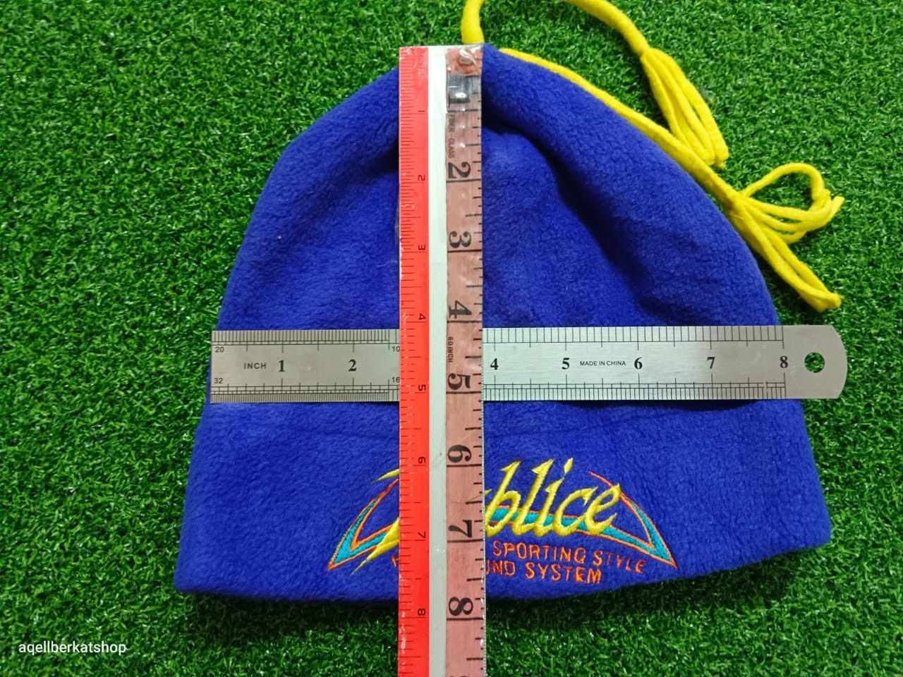 Japanese Brand FABLICE Japan Fleece Snowcap Beanie Size ONE SIZE - 5 Thumbnail