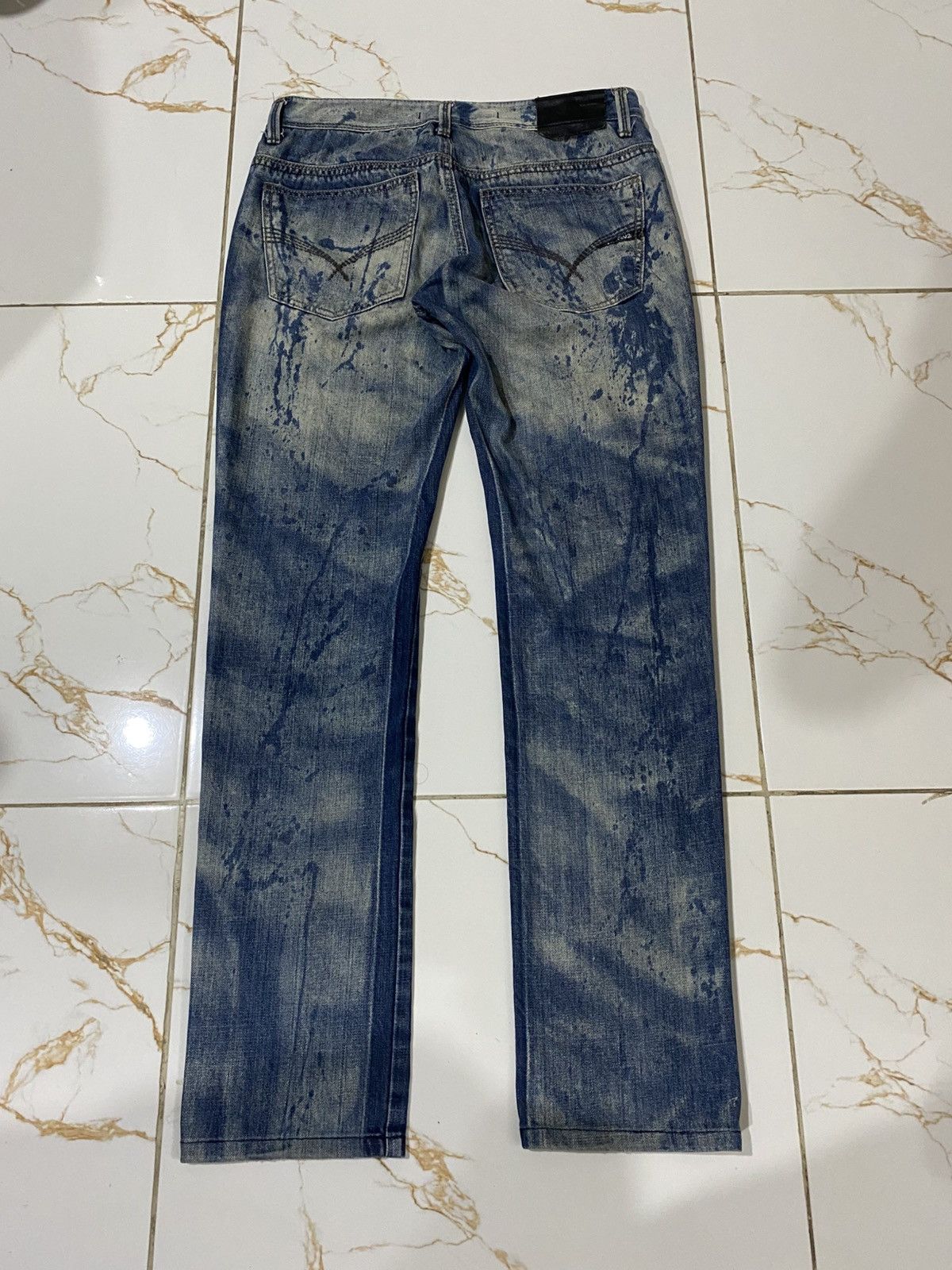 Japanese Brand × Tornado Mart Rare Patern denim wash GV2 Size US 31 - 4 Thumbnail