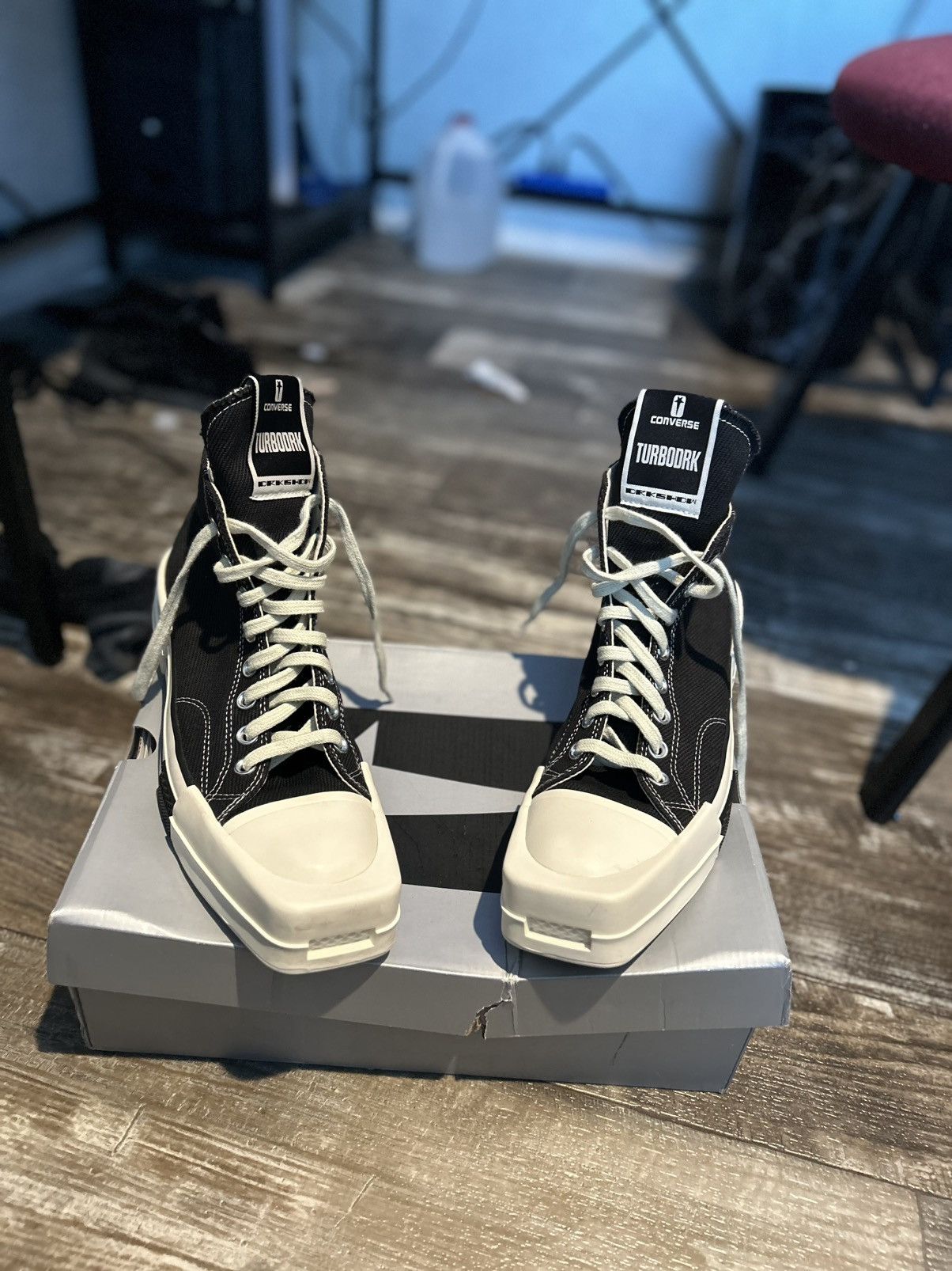 Designer × Rick Owens × Rick Owens Drkshdw Rick Owens DRKSHDW Black size 9 Size US 9 / EU 42 - 1 Thumbnail