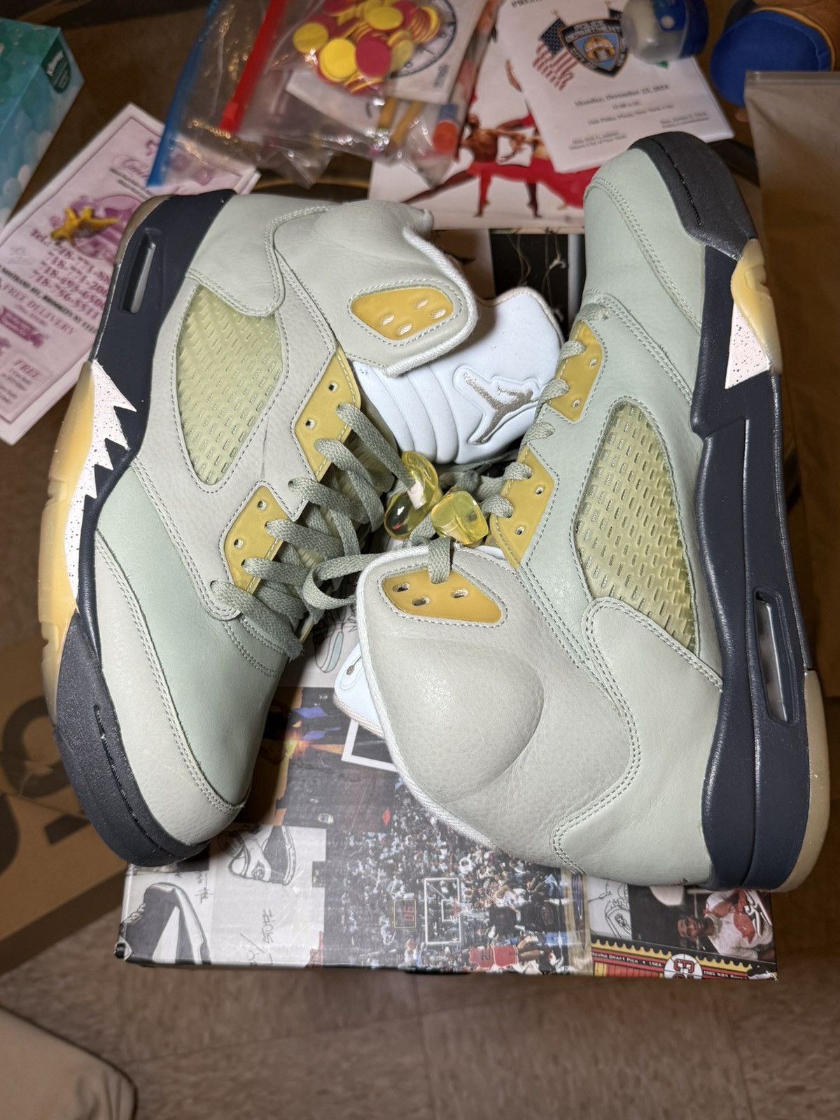 Jordan Brand Jade Horizon 5s Size US 13 / EU 46 - 4 Thumbnail