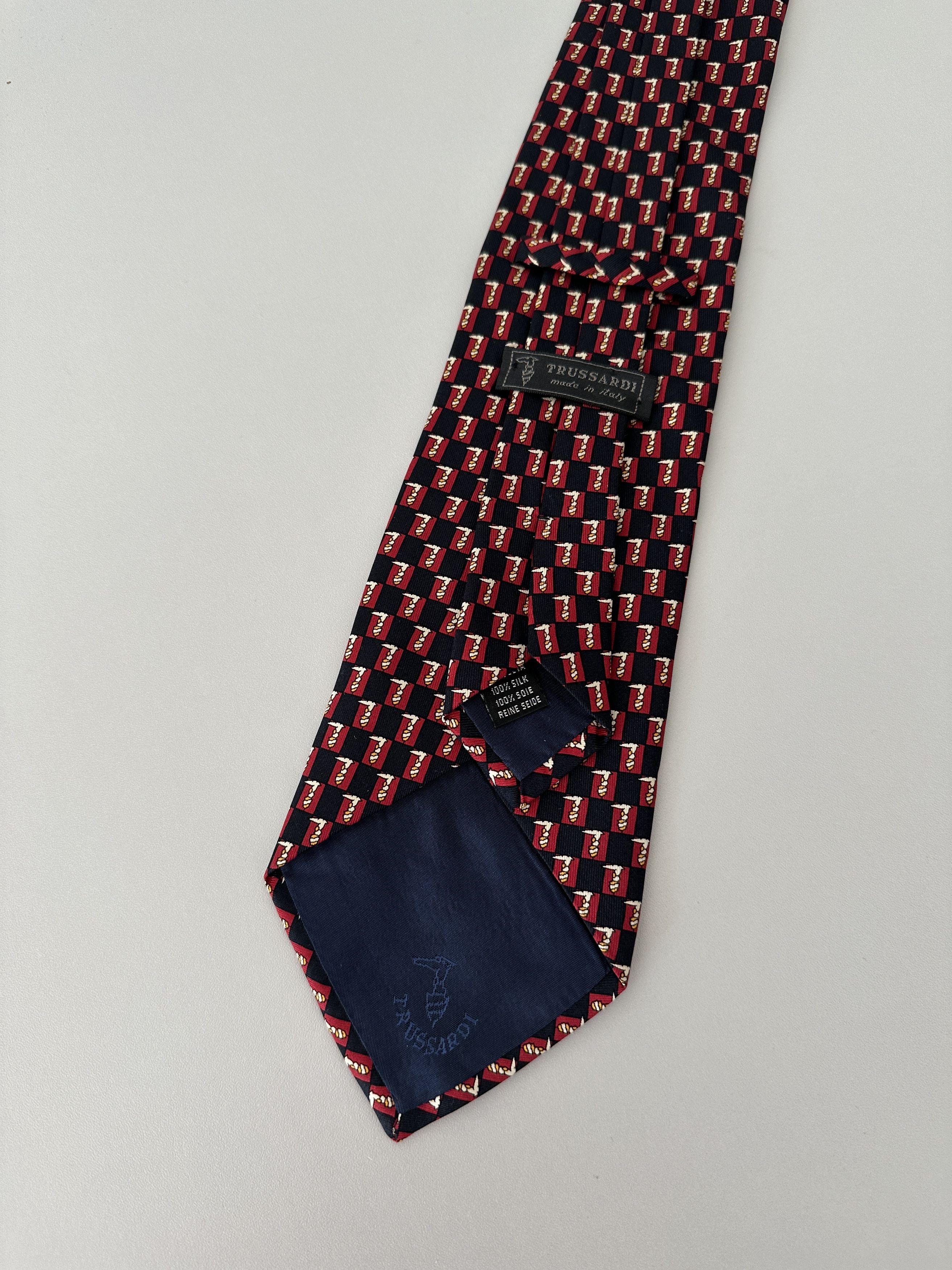 Trussardi Trussardi Silk Tie Size ONE SIZE - 3 Thumbnail