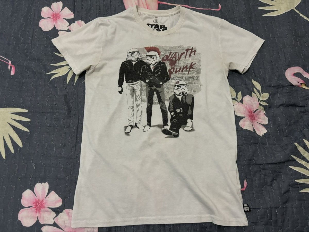 Band Tees × Seditionaries × Star Wars Star Wars “dⒶrth punk” Daft Punk Parody Tshirt Size US S / EU 44-46 / 1 - 1 Thumbnail