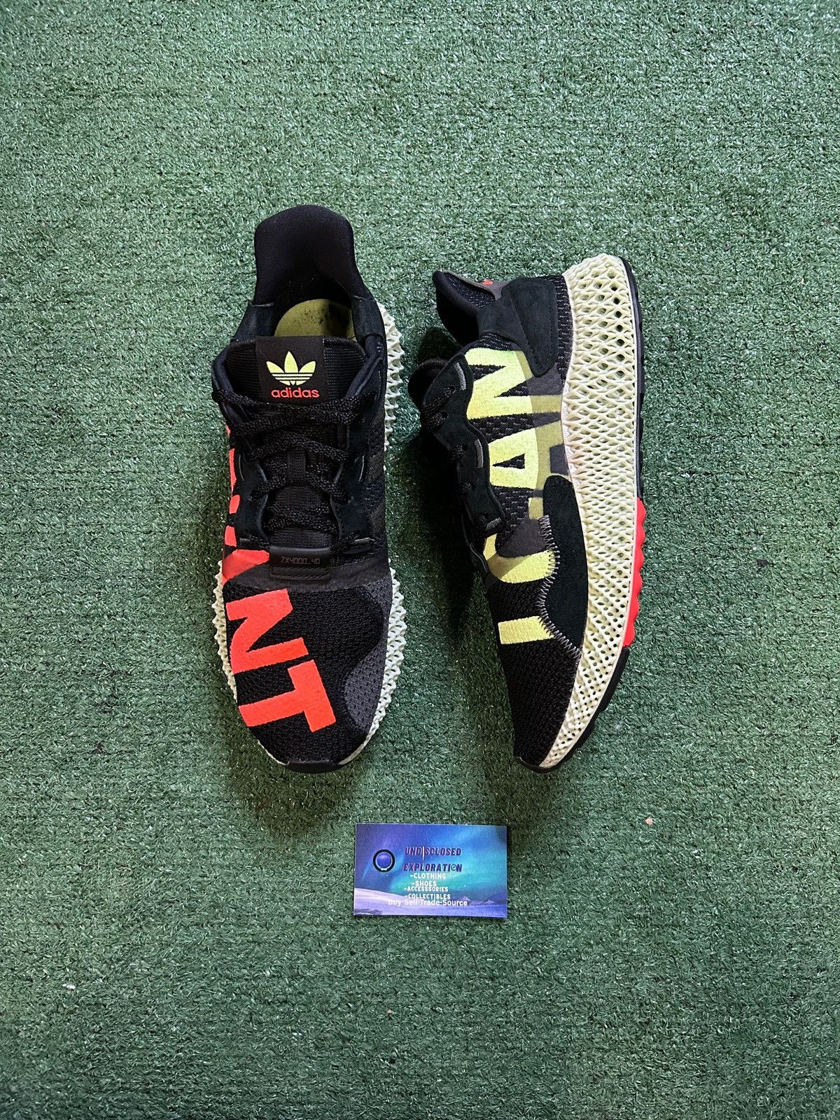 Adidas Adidas ZX 4000 4D I Want I can size 9.5men/11women Size US 9.5 / EU 42-43 - 1 Thumbnail