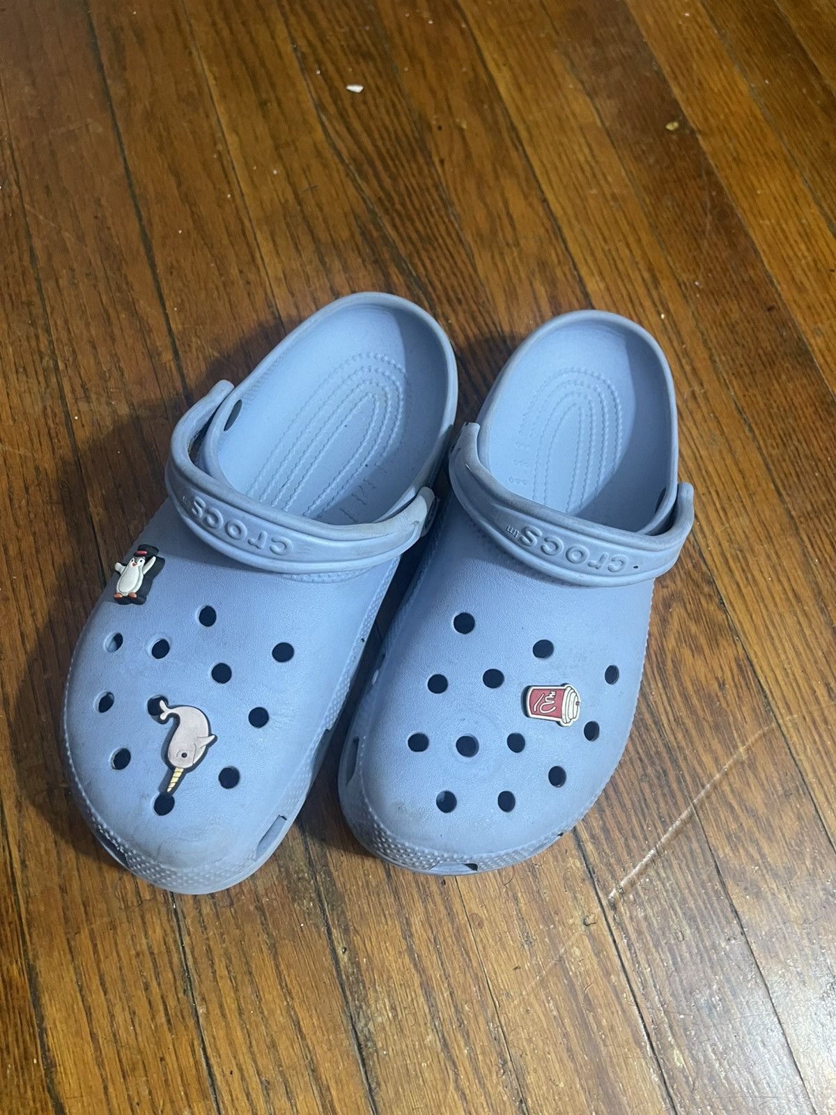 Crocs Light Blue Crocs Jibbitz Size US 10 / IT 40 - 5 Thumbnail