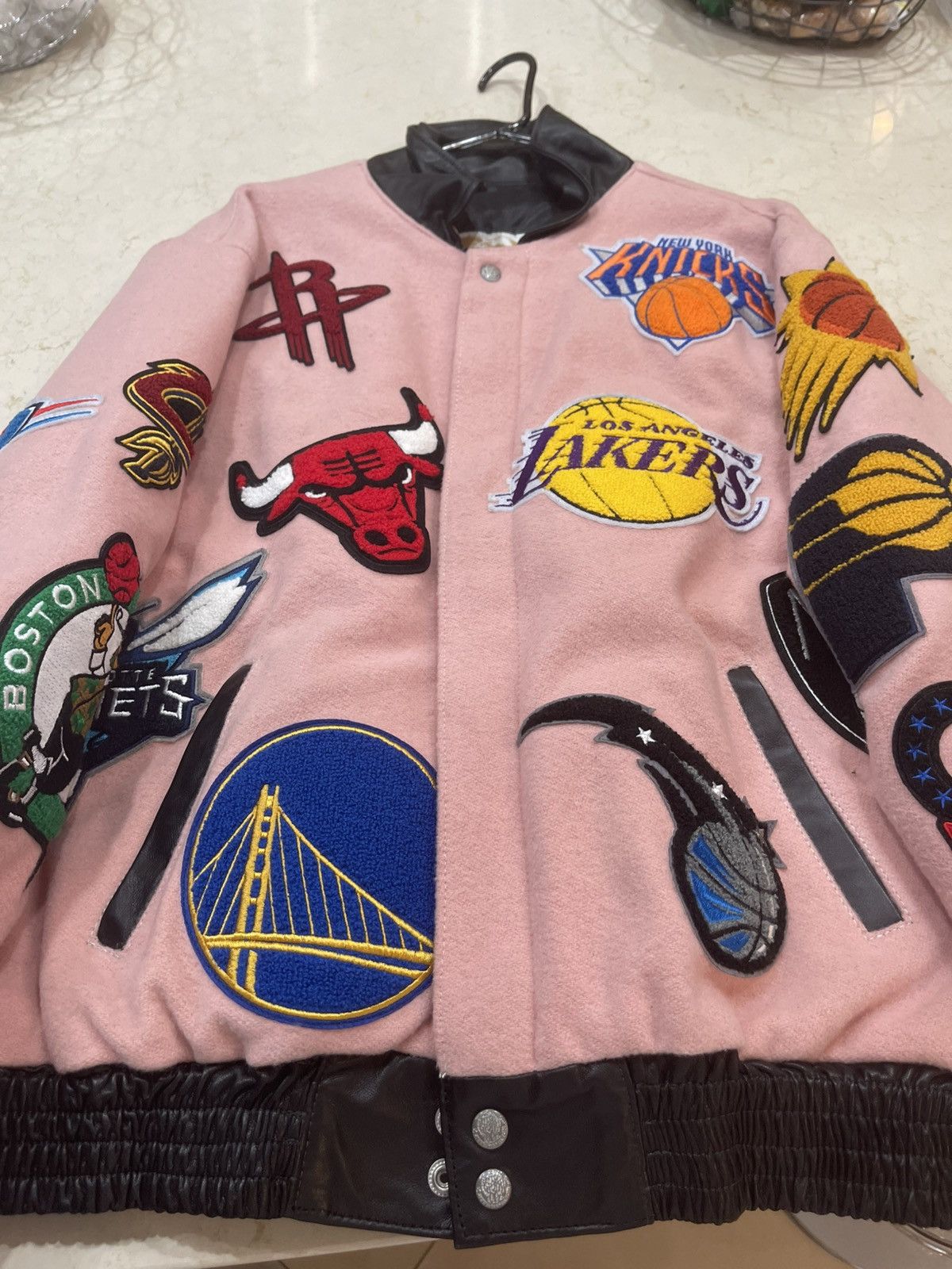 Jeff Hamilton Jeff Hamilton NBA Collage Bomber Jacket Size US M / EU 48-50 / 2 - 1 Thumbnail