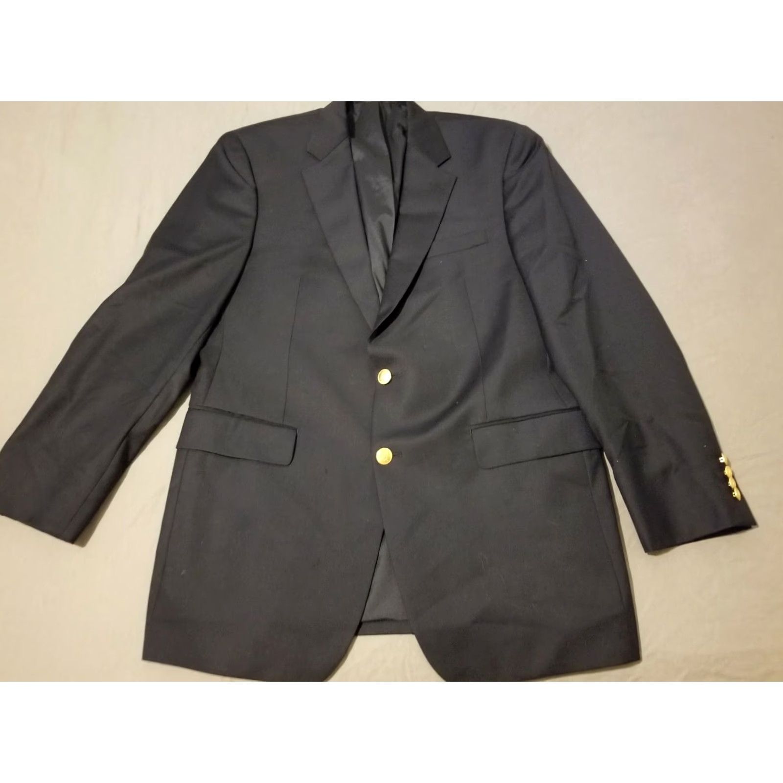 Ralph Lauren VINTAGE? Mens Polo Ralph Lauren Sports Jacket 40L Navy Blue Polo Ralph Lauren Sport 3-in-1 Blazer Wool Blue Mens 40L Blazer Sports Jacket Size US L / EU 52-54 / 3 - 2 Thumbnail