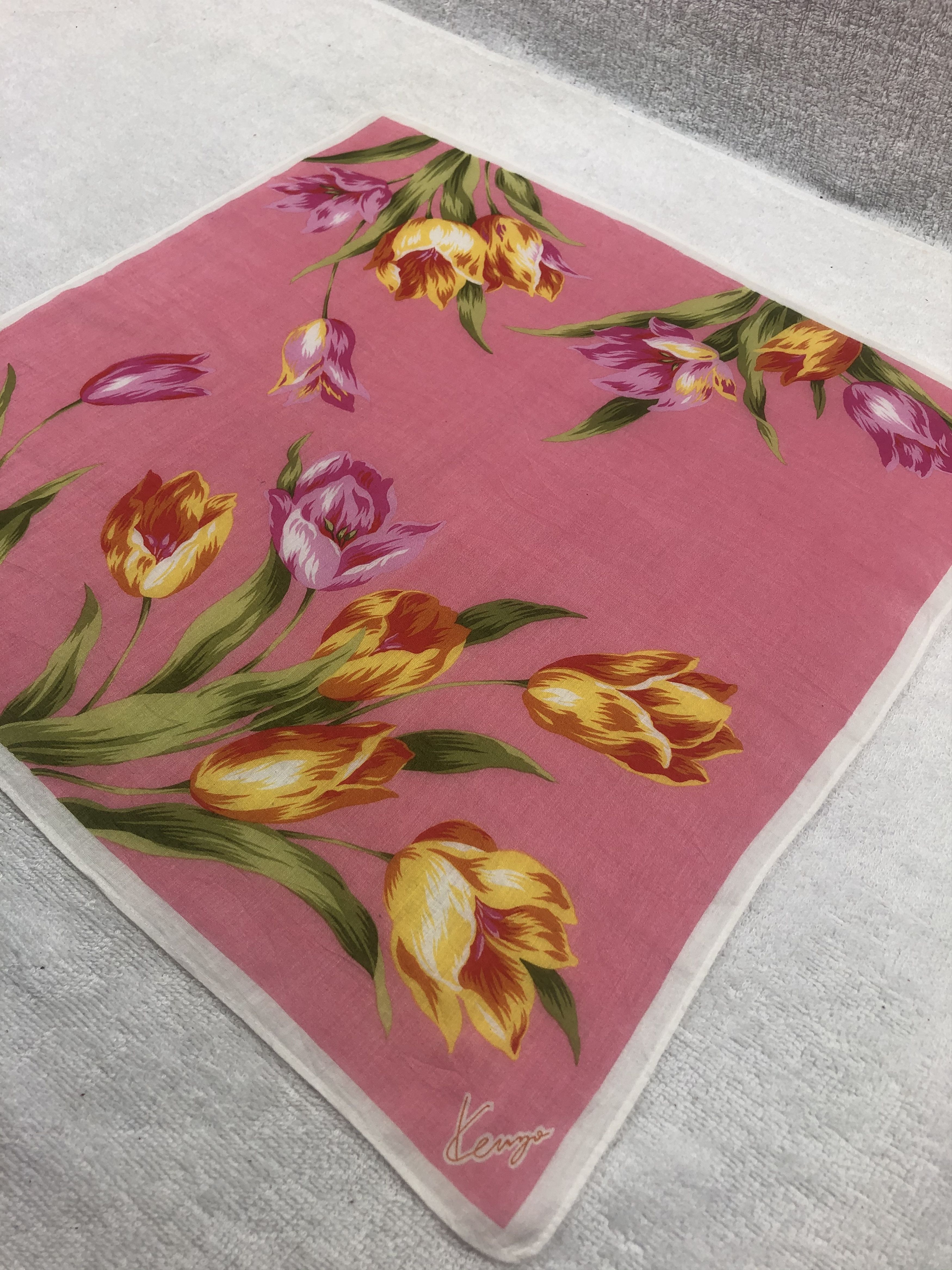 Kenzo × Vintage Kenzo Handkerchief / Bandana / Neckerchief Size ONE SIZE - 3 Thumbnail