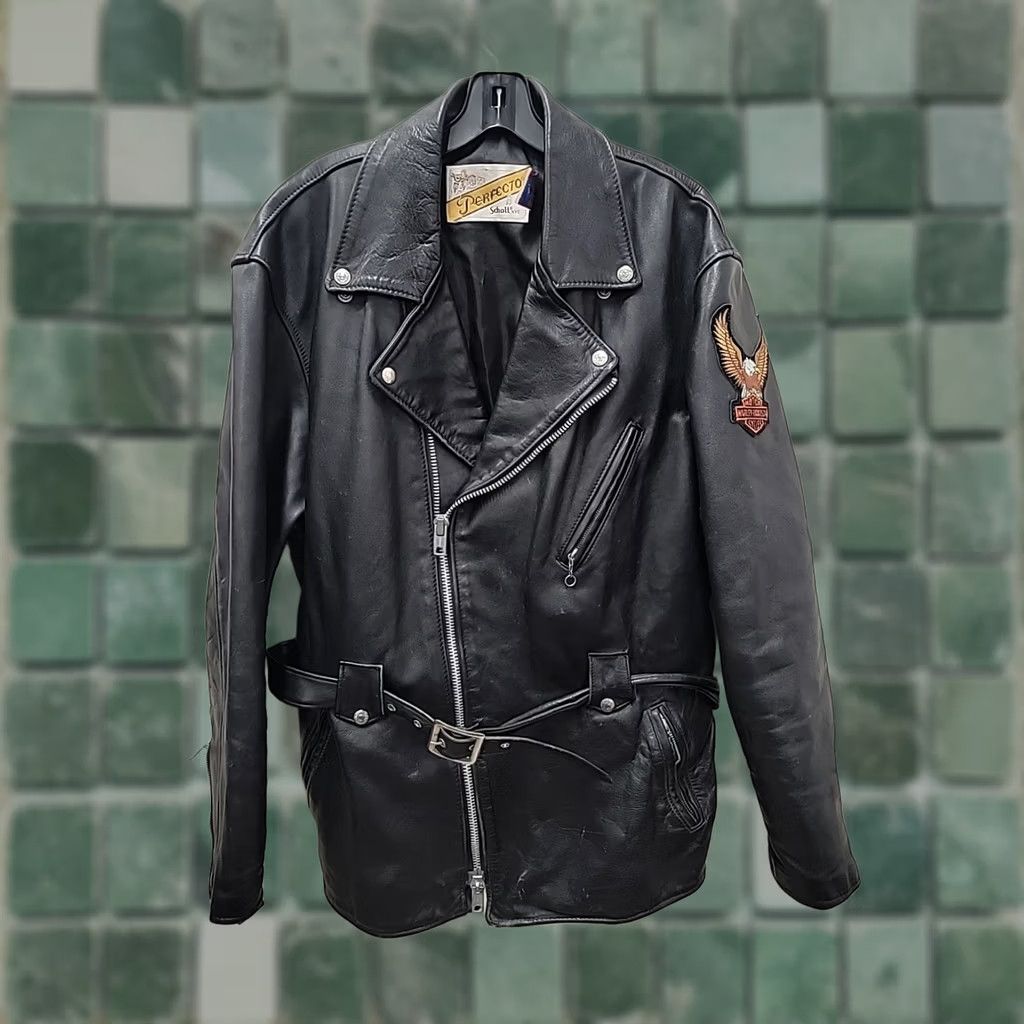 Schott VINTAGE SCHOTT NYC 118 Perfecto 36 Double Rider Leather