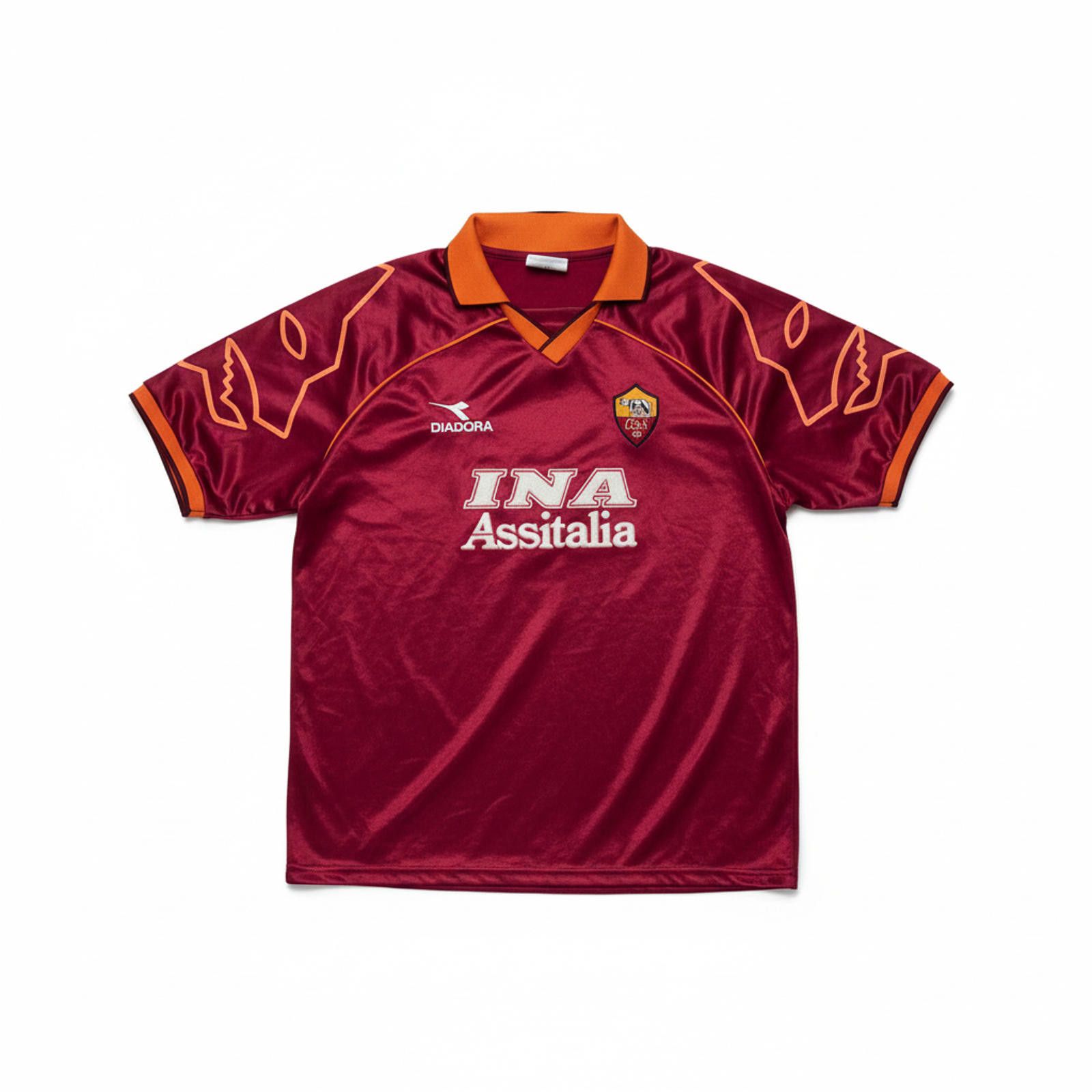 Diadora Roma 06/07 home shirt | Grailed