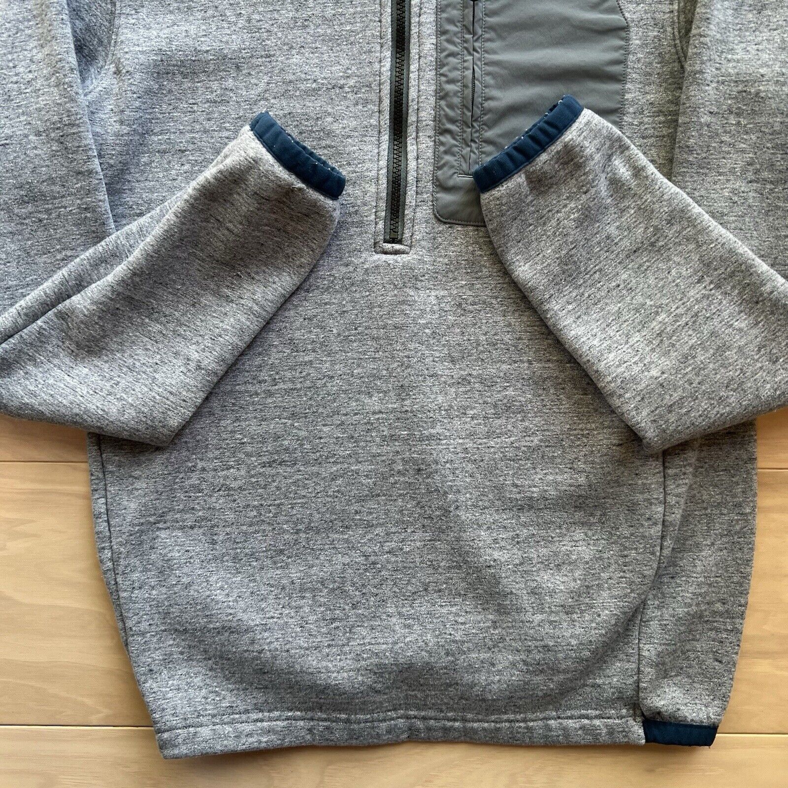 Relwen Relwen Micropile Half Zip Small Gray Lightweight Pullover Size US S / EU 44-46 / 1 - 6 Thumbnail