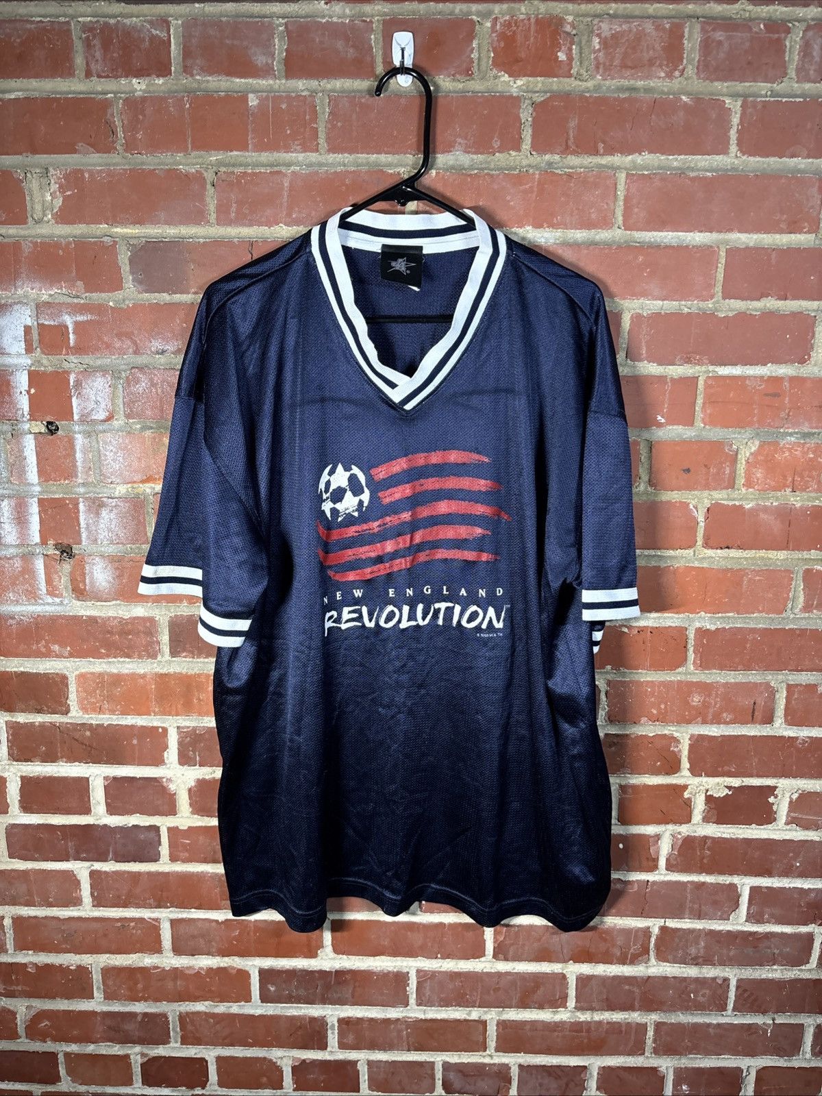 Other Vintage Y2K 2003 New England Revolution MLS Jersey Sz XXL Size US XXL / EU 58 / 5 - 1 Thumbnail