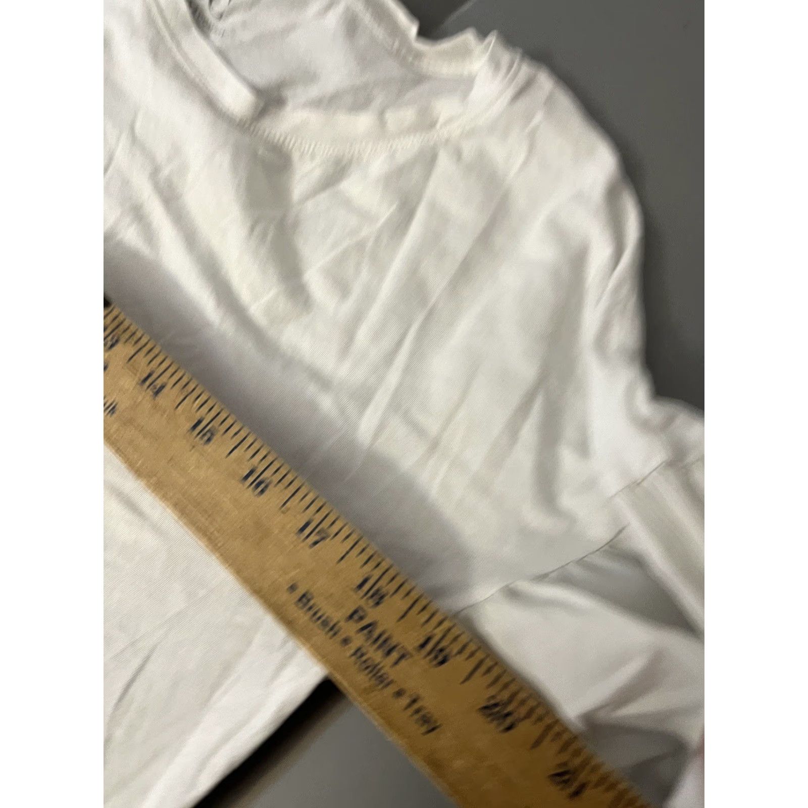 Vintage New York & Company Blouse Women’s Medium White Balloon Sleeve Top Size M / US 6-8 / IT 42-44 - 5 Thumbnail