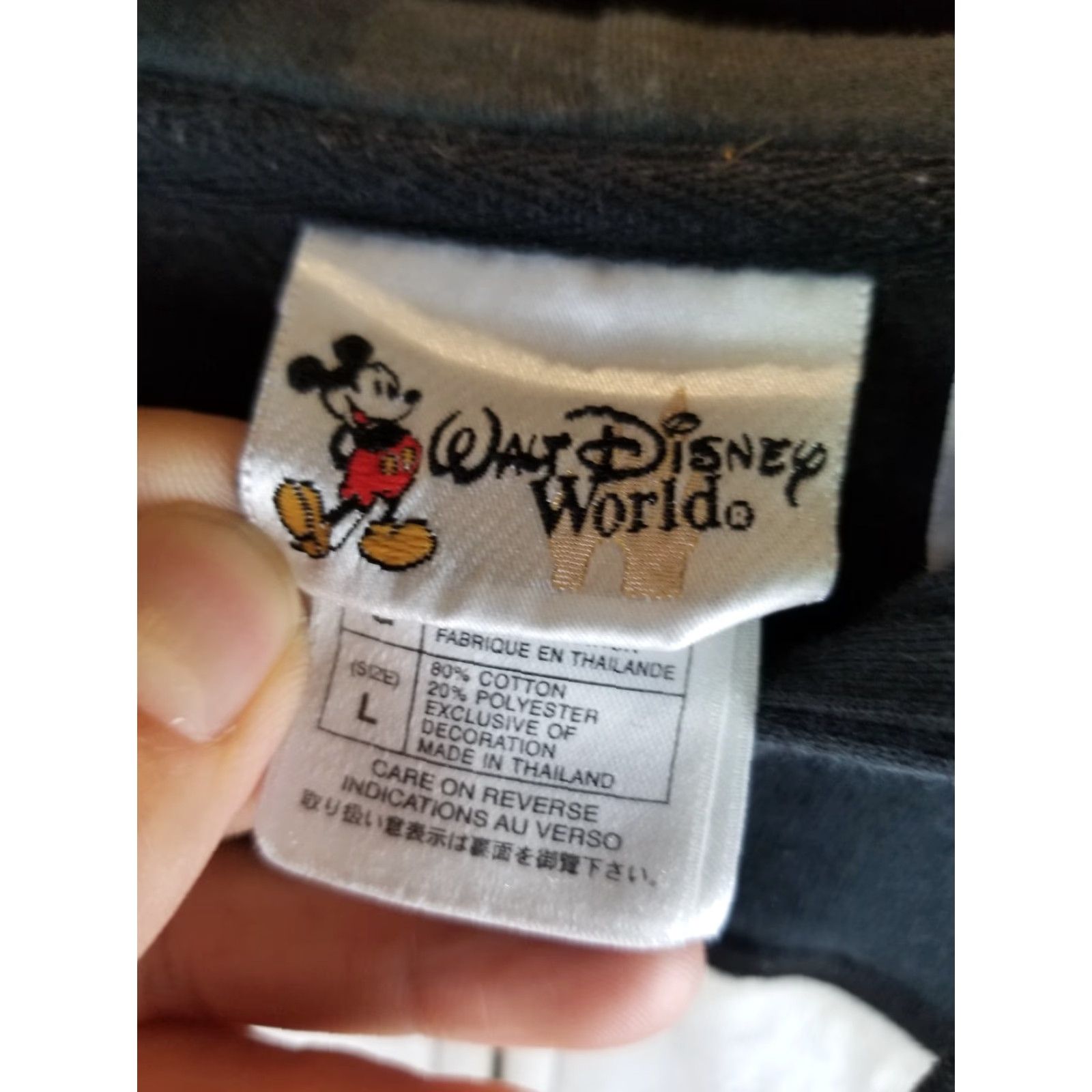 Disney VINTAGE Disney Nightmare Before Christmas Full Zip Hoodie - TIM BURTON'S - Y2K - Black - Size L - Mens Hoodie Size US L / EU 52-54 / 3 - 7 Thumbnail