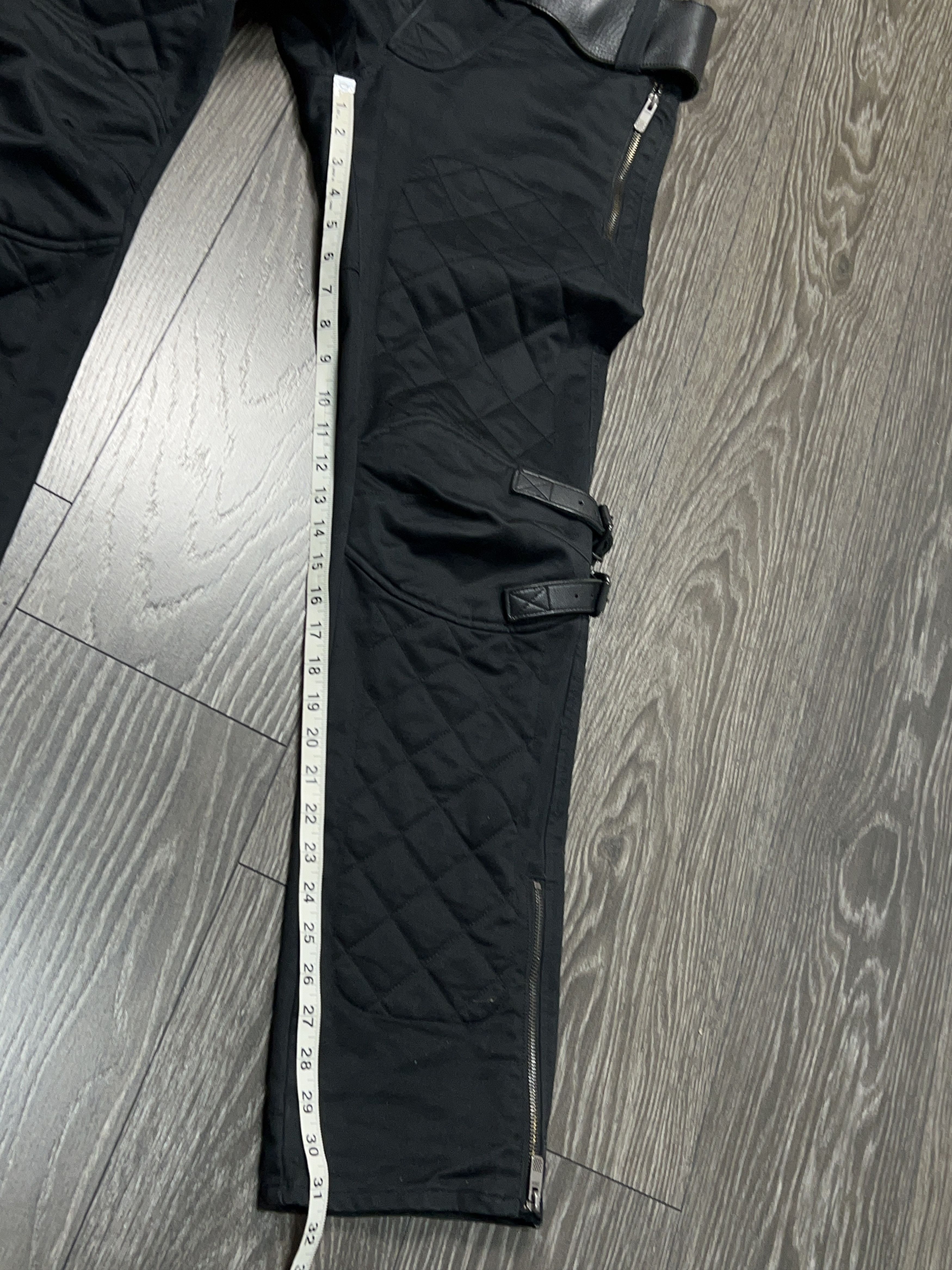 G-Star RARE NY RAW Special Edition Quilted Pants Biker Moto Style Size US 32 / EU 48 - 24 Thumbnail