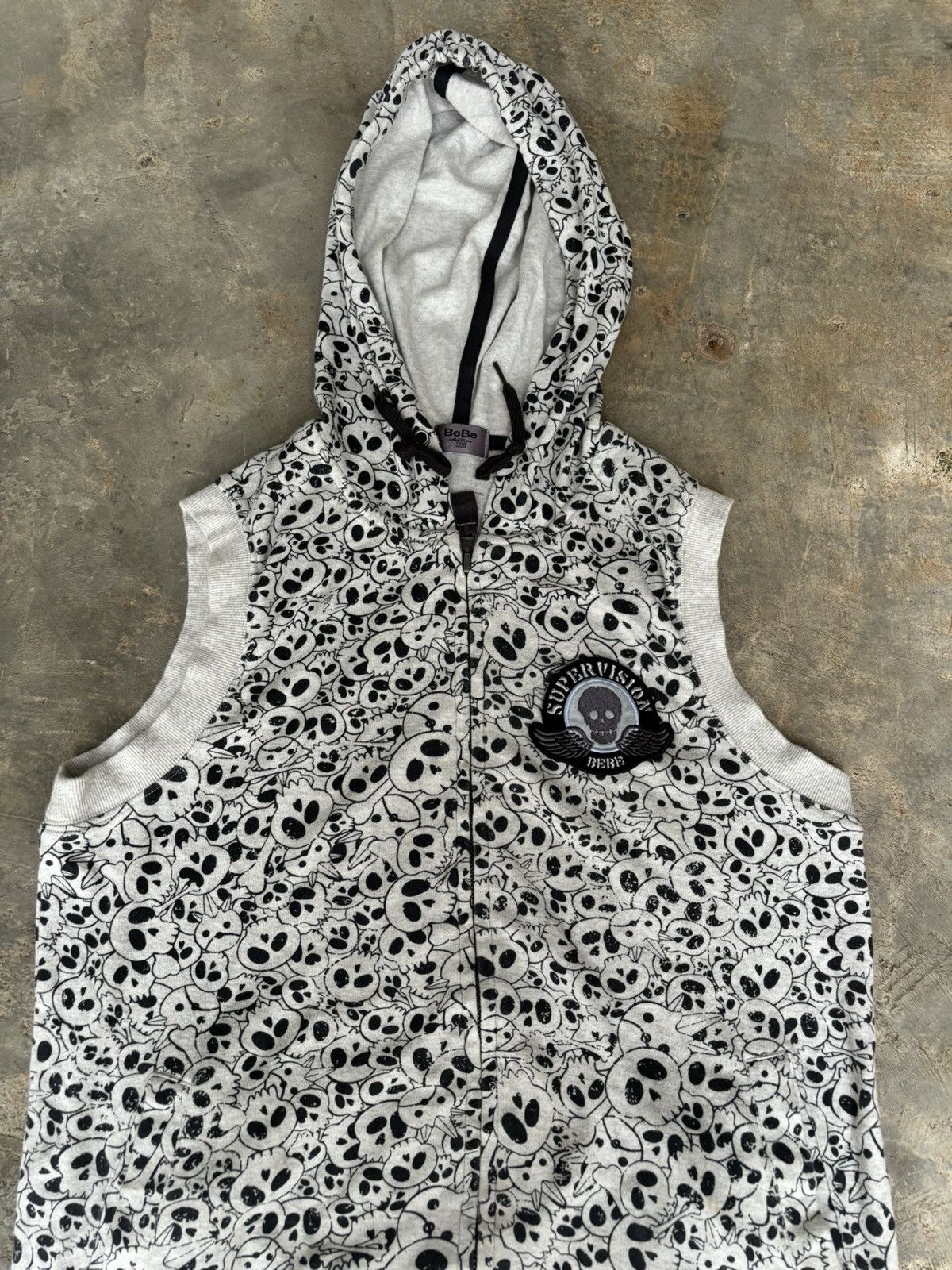 Hysteric Glamour Y2k Bebe Urban Casual Selection Skull Vest Hoodie Size US M / EU 48-50 / 2 - 2 Thumbnail