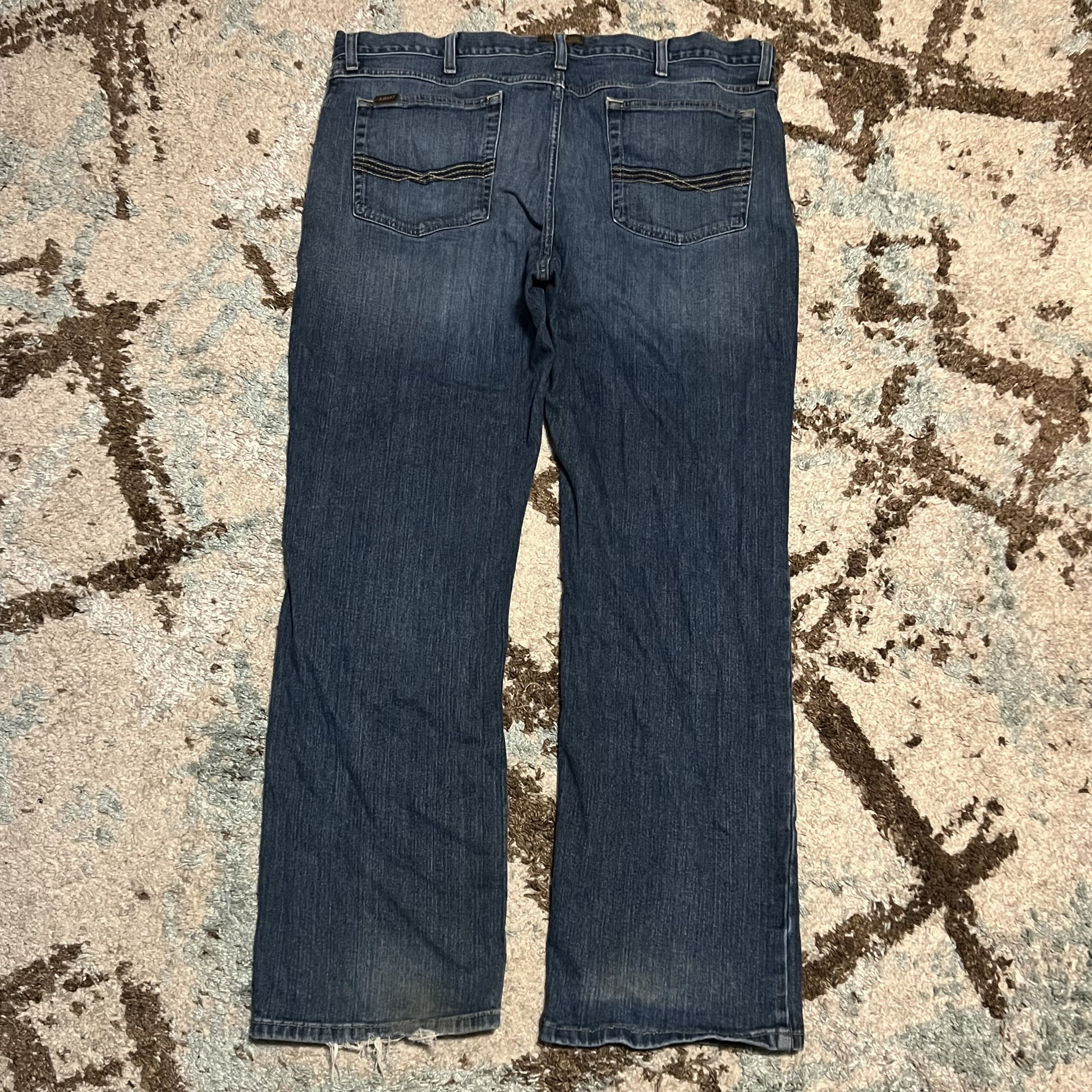 Ariat Ariat Legacy M4 Relaxed Bootcut Jeans 40x32 Western Workwear Size US 40 / EU 56 - 2 Thumbnail