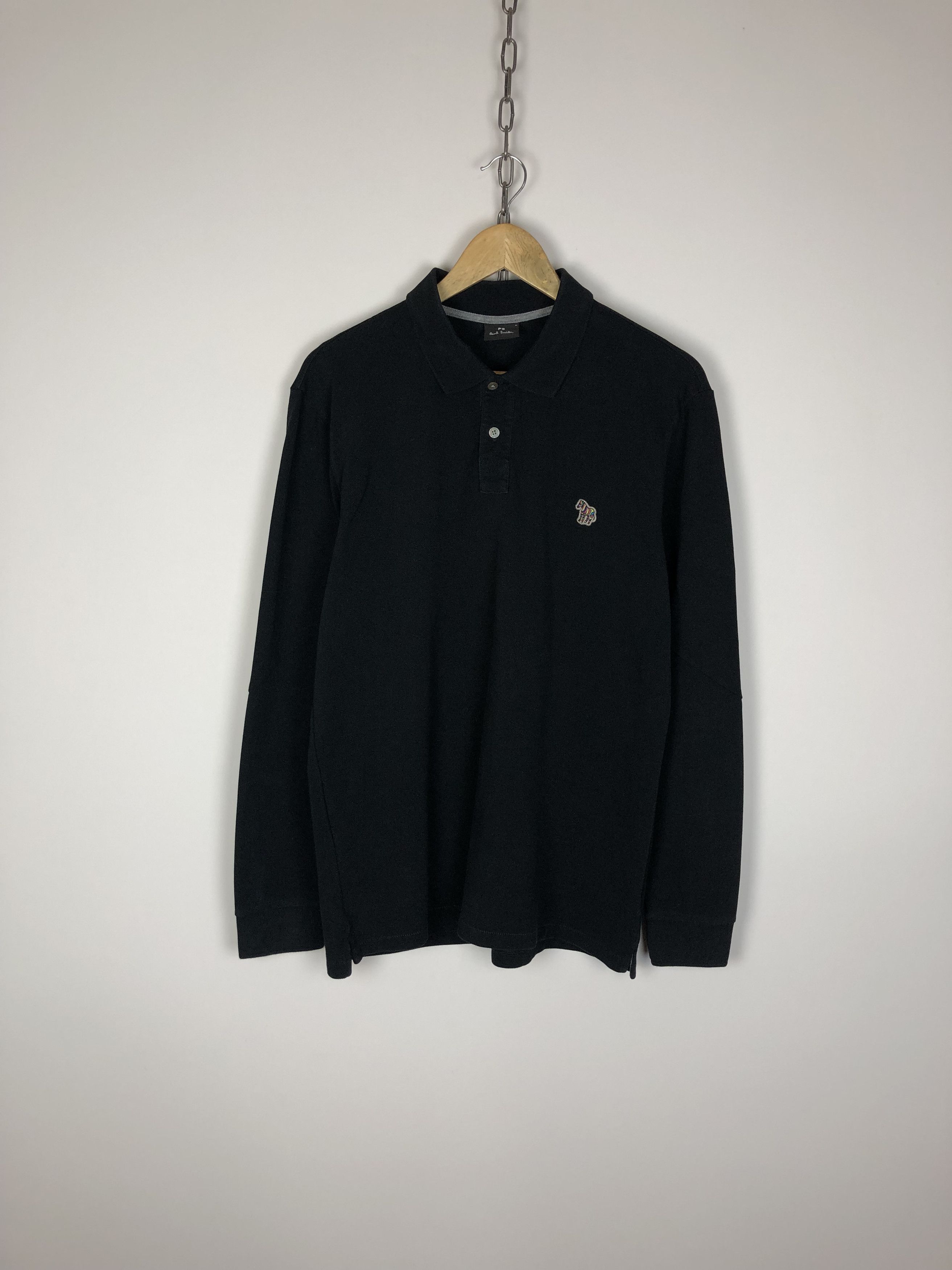 Paul Smith Paul Smith Long Sleeve Pullover Small Logo Black size M Size US M / EU 48-50 / 2 - 1 Thumbnail