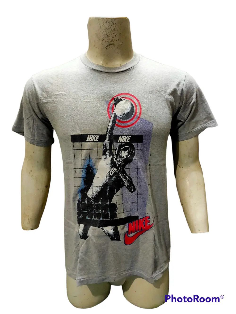 Nike × Vintage Vintage Nike grey tag Size US M / EU 48-50 / 2 - 1 Thumbnail