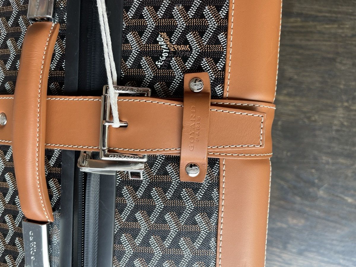 Goyard Black Brown Goyard Suitcase Size ONE SIZE - 10 Thumbnail