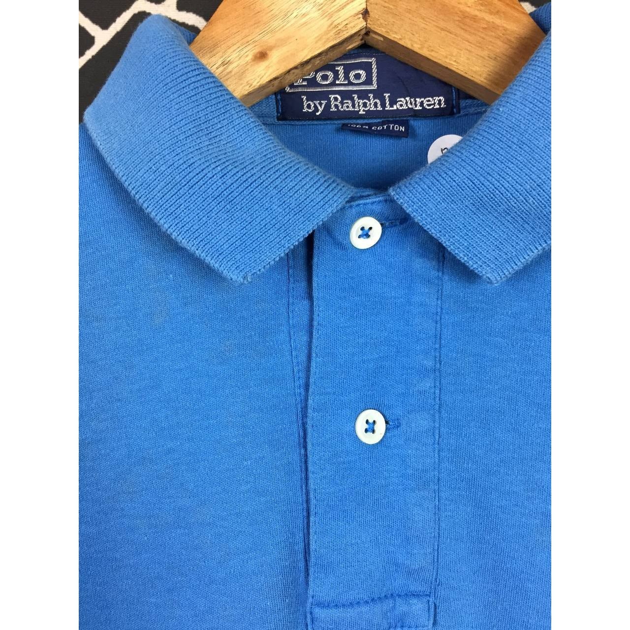 Polo Ralph Lauren × Vintage Vtg Polo Ralph Lauren Classic Pony Logo Polo Tee Size US S / EU 44-46 / 1 - 5 Thumbnail