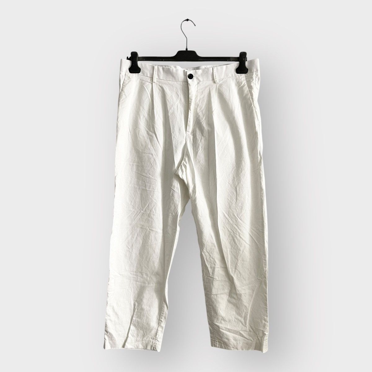 H&M STEAL! H&M White Chino Pants (Size 36) Size US 36 / EU 52 - 1 Thumbnail