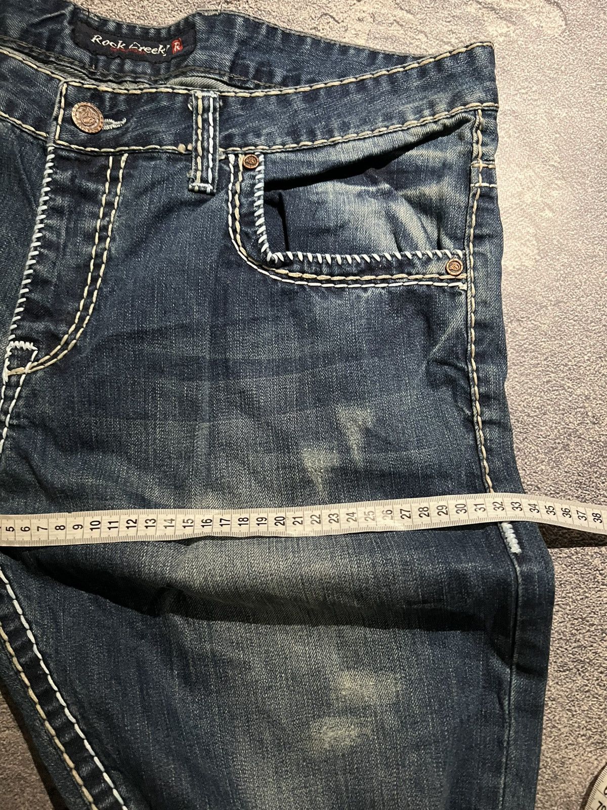 Japanese Brand Avant-Garde Archive Destroyed Jeans / Number Njne Style Size US 39 - 9 Thumbnail