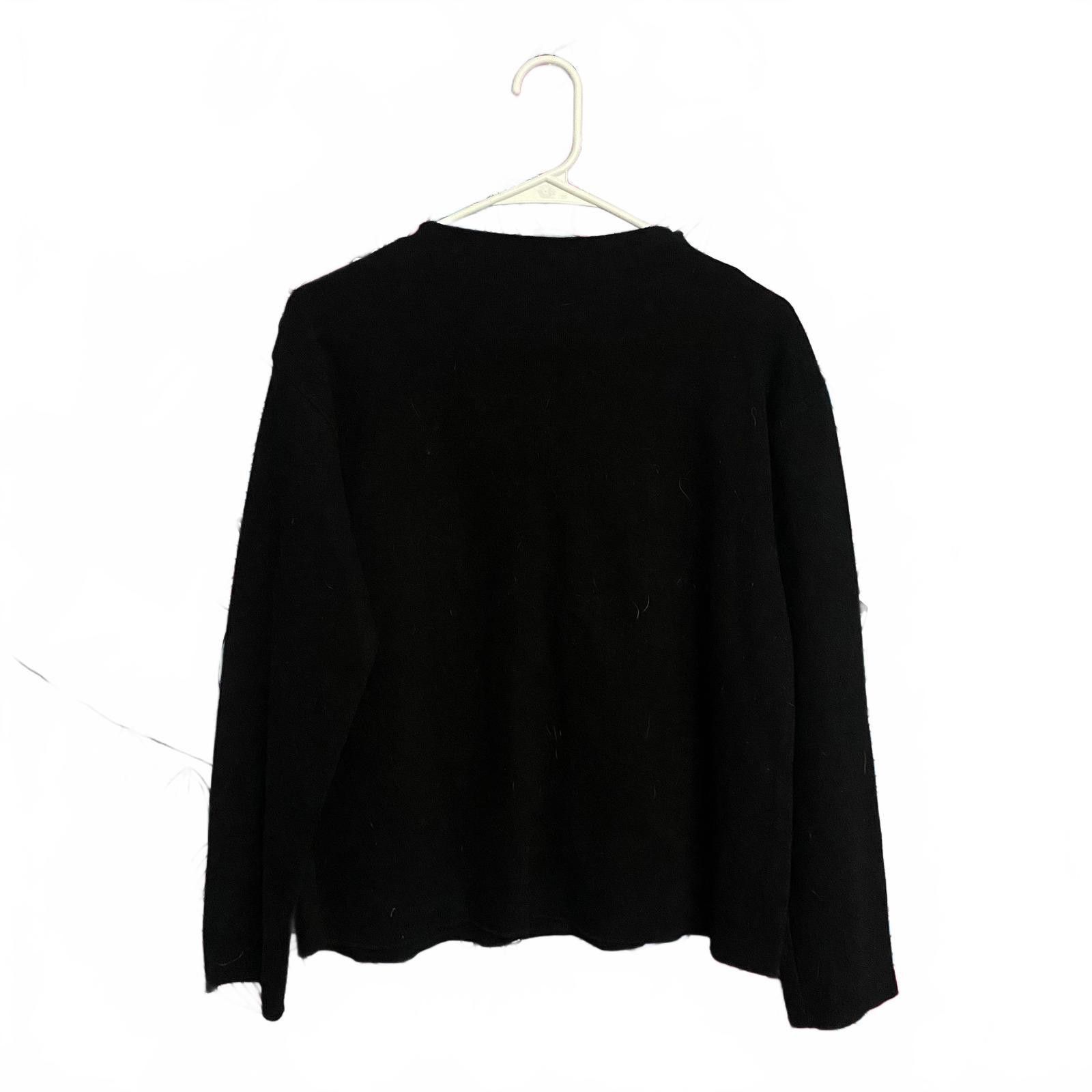 Zara Zara Black Pullover Sweater M Size M / US 6-8 / IT 42-44 - 2 Thumbnail