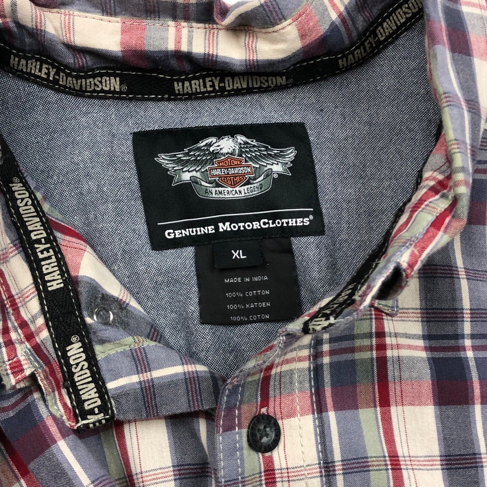 Harley Davidson 2014 Harley Davidson Motorcycles Skull Plain Shirt Size XL Size US XL / EU 56 / 4 - 4 Thumbnail