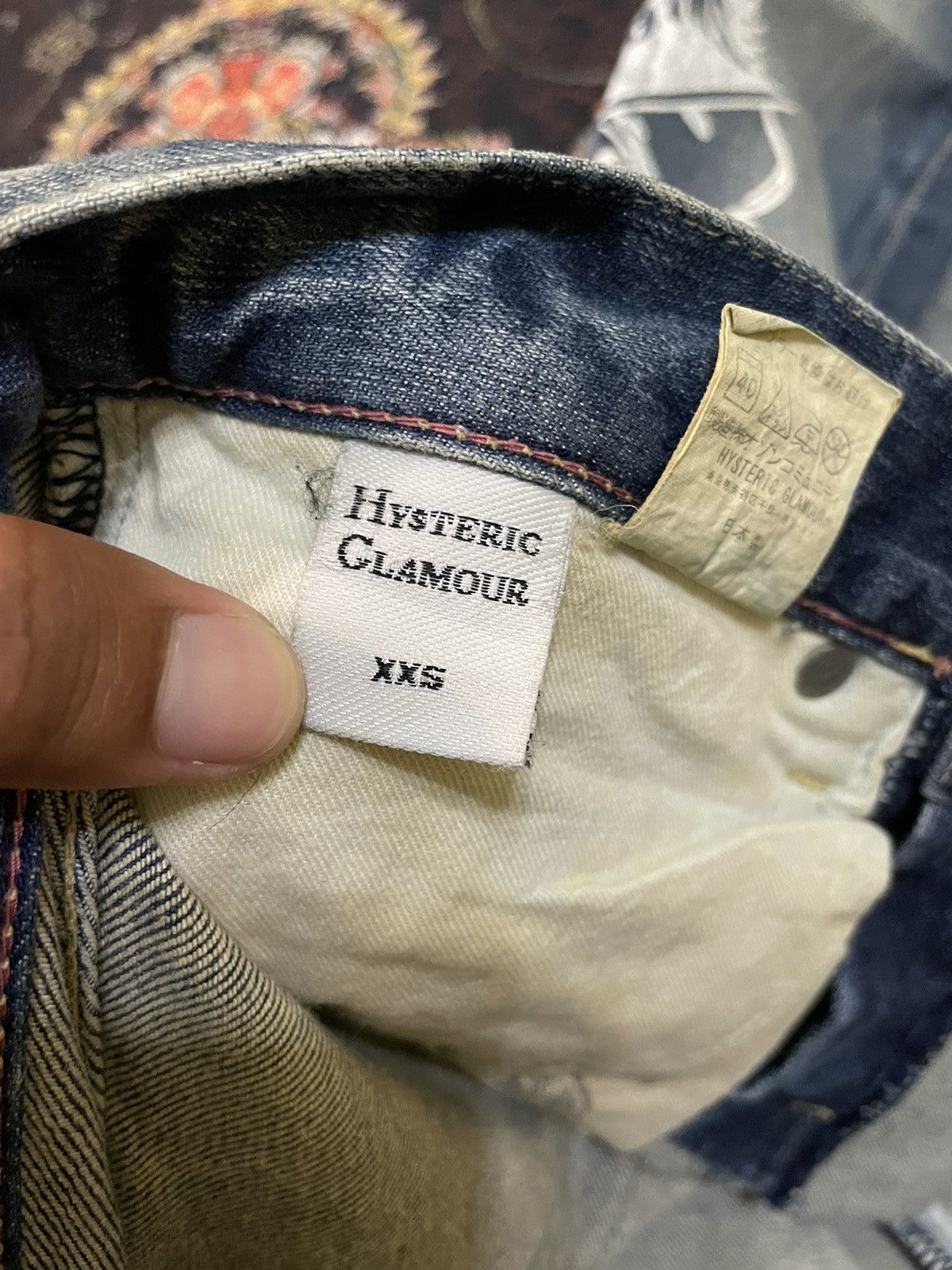 Hysteric Glamour Vintage Hysteric Glamour Punk Skinny Jeans Size 28" / US 6 / IT 42 - 7 Thumbnail