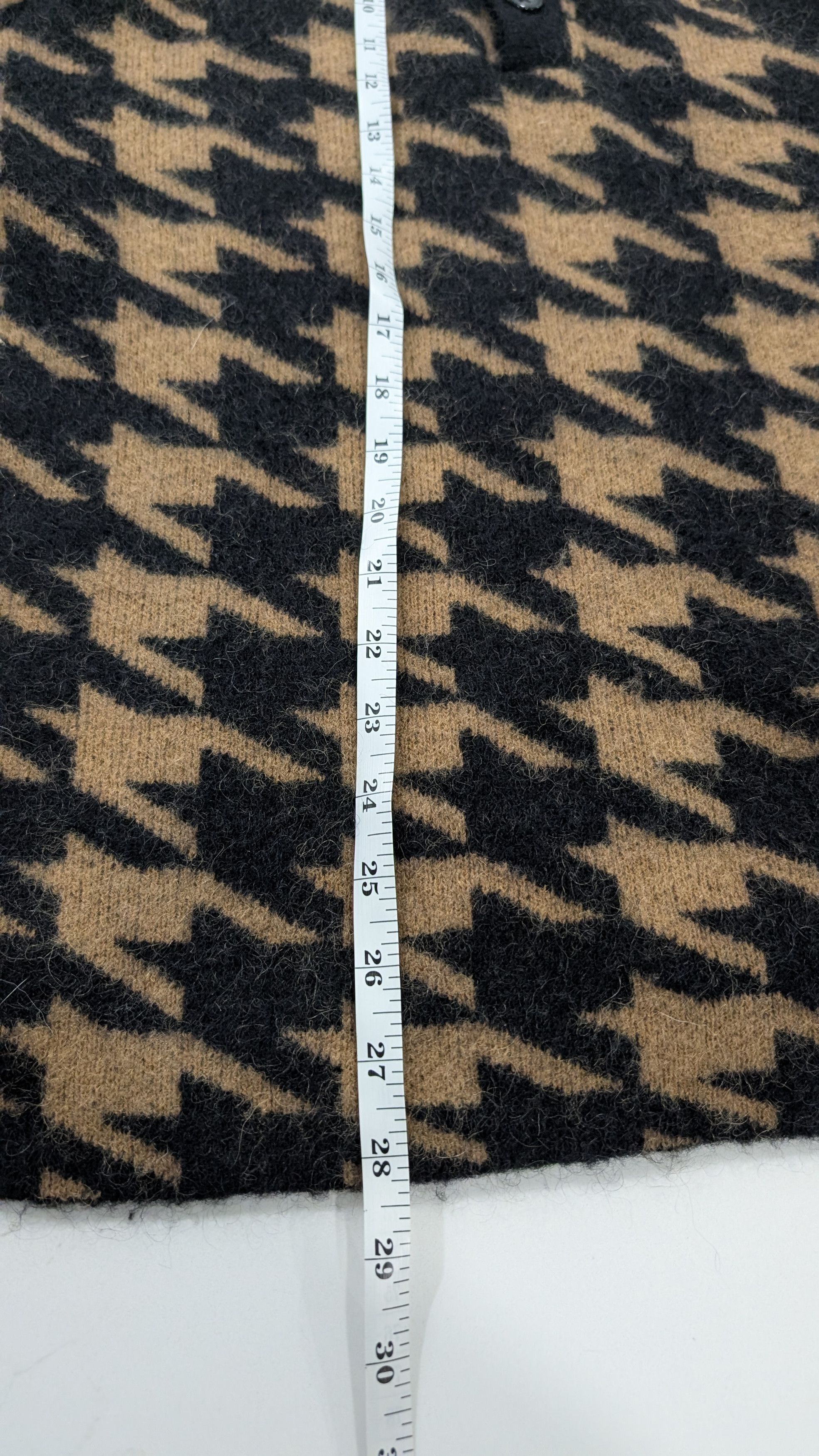Percival Percival Houndstooth Knit Rugby Mohair Size Small Size US S / EU 44-46 / 1 - 9 Thumbnail