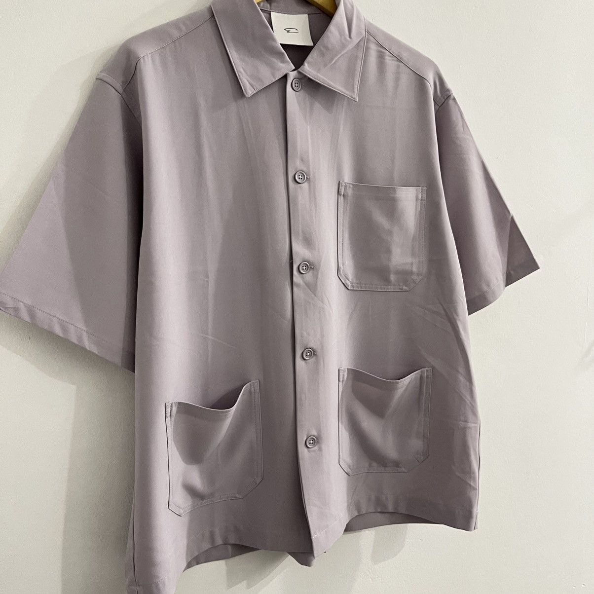 Issey Miyake × Japanese Brand E Logo Mono Mart City Boy Oversize Shirt - JUN25 Size US M / EU 48-50 / 2 - 4 Thumbnail