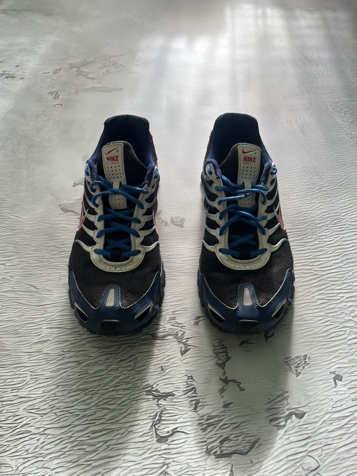 Nike Nike iD Shox + Running Vintage Shoes Drill Y2K Size US 9 / EU 42 - 2 Thumbnail