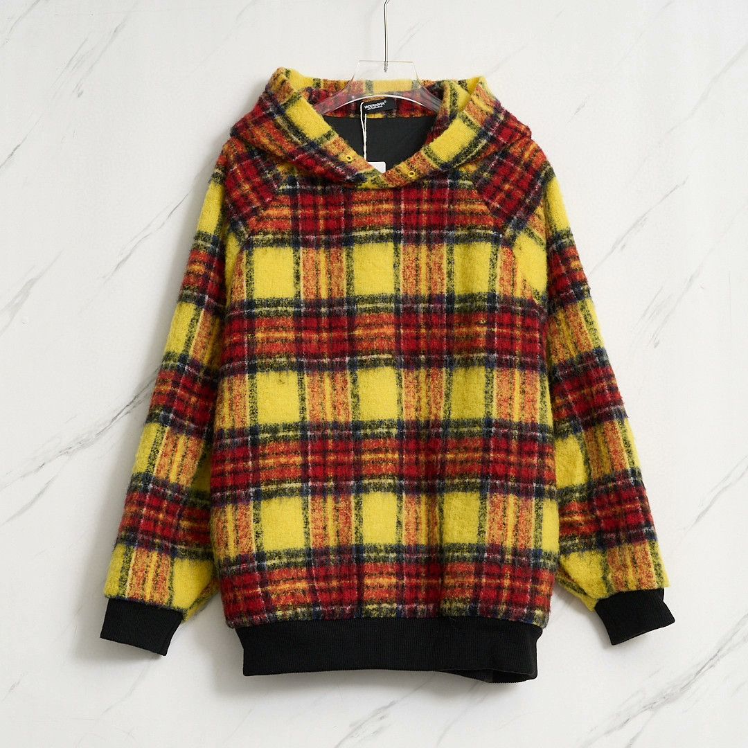 Undercover Undercover Men's Checked Hooded Sweatshirt Size US M / EU 48-50 / 2 - 1 Thumbnail
