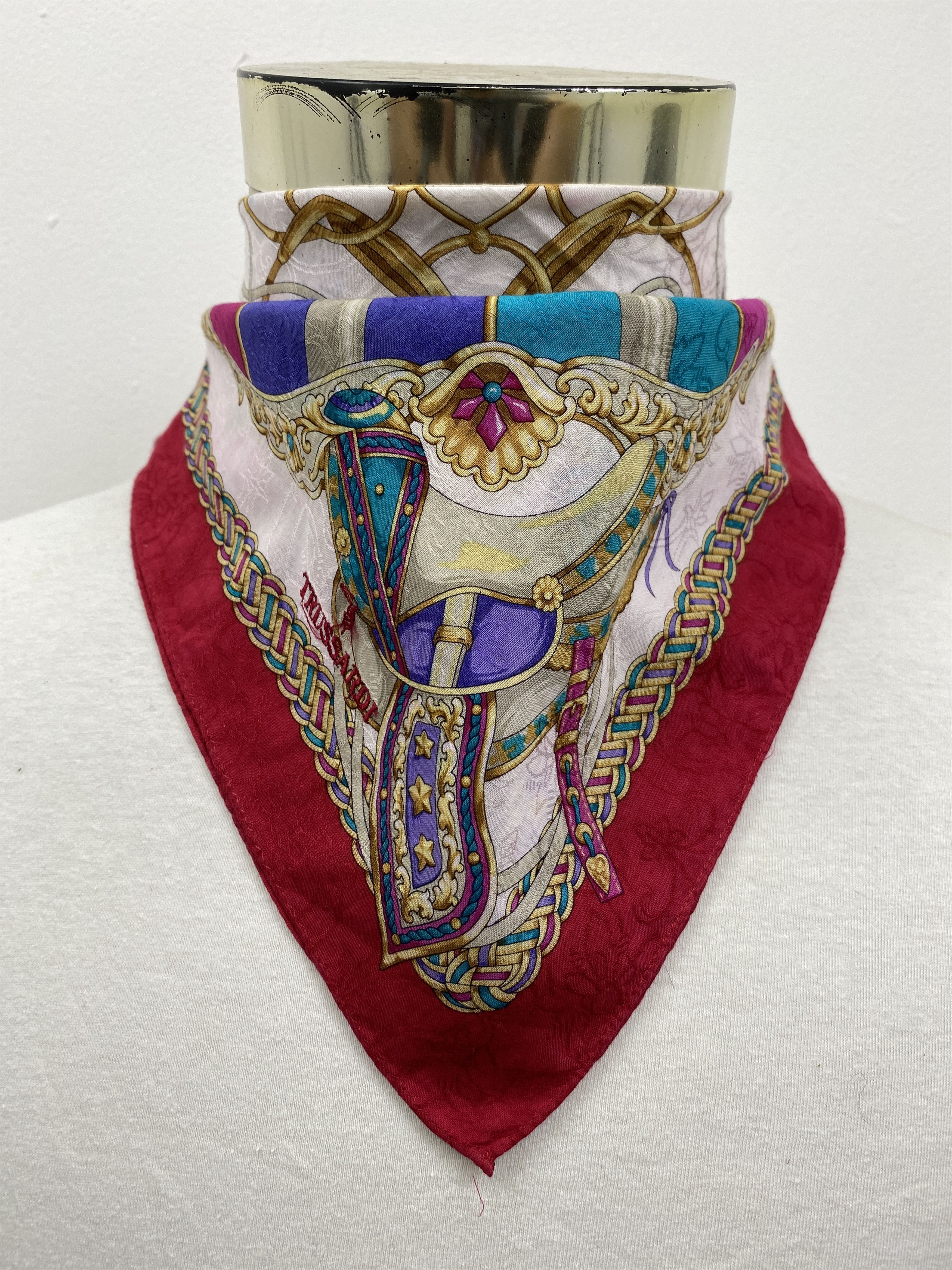 Other Trussardi Handkerchief / Bandana / Neckerchief HKC0447 Size ONE SIZE - 4 Thumbnail