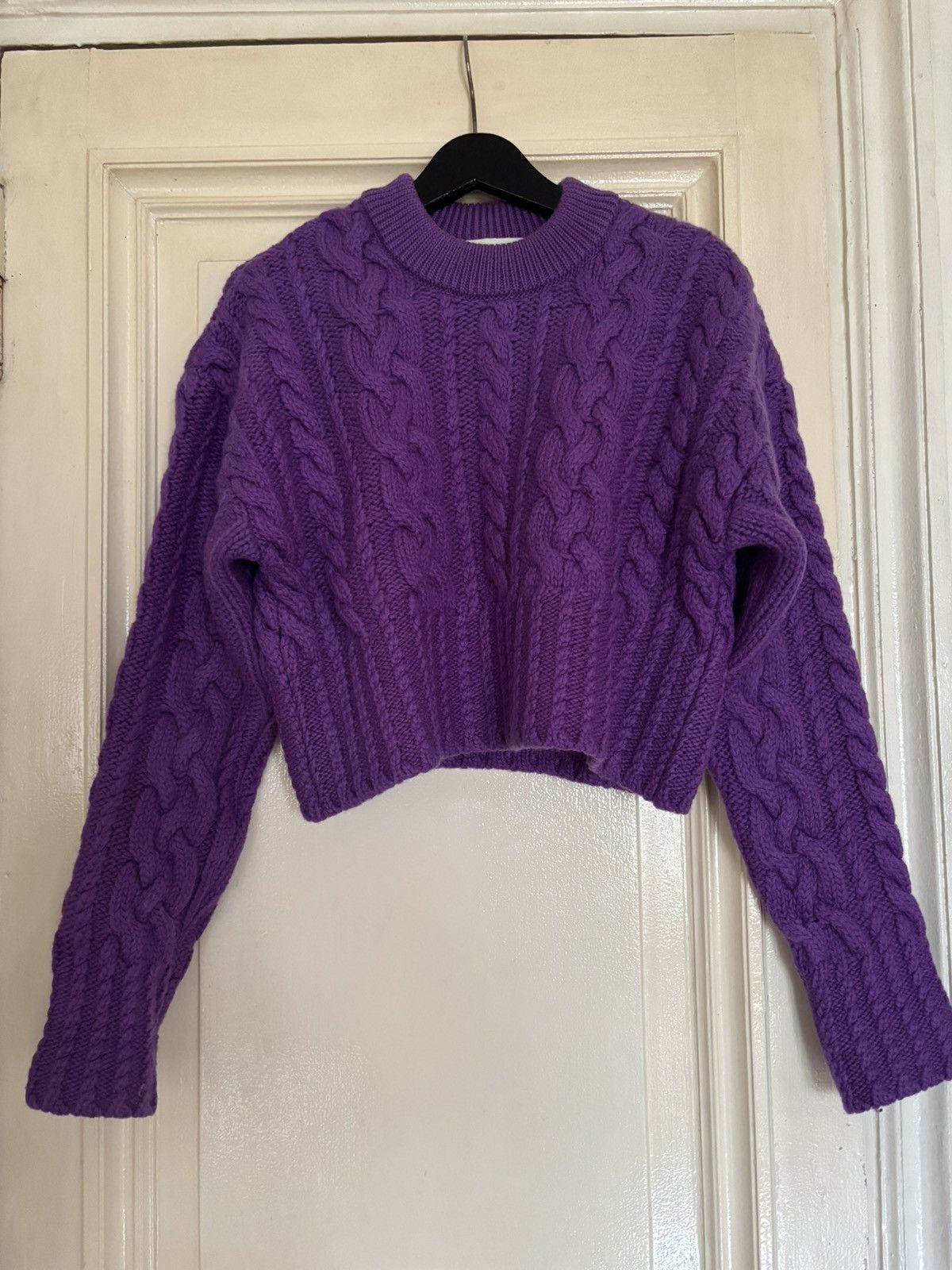 AMI Ami Paris Purple sweater Size XS / US 0-2 / IT 36-38 - 2 Thumbnail