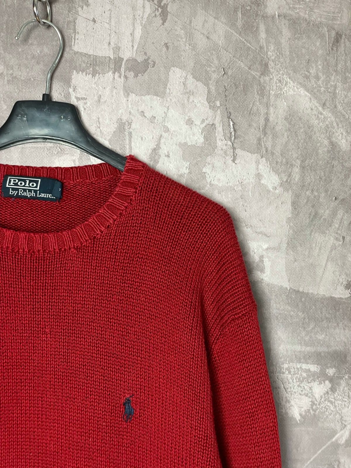 Polo Ralph Lauren × Vintage Vintage Polo Ralph Lauren Knit Crewneck Sweater Size US M / EU 48-50 / 2 - 6 Thumbnail
